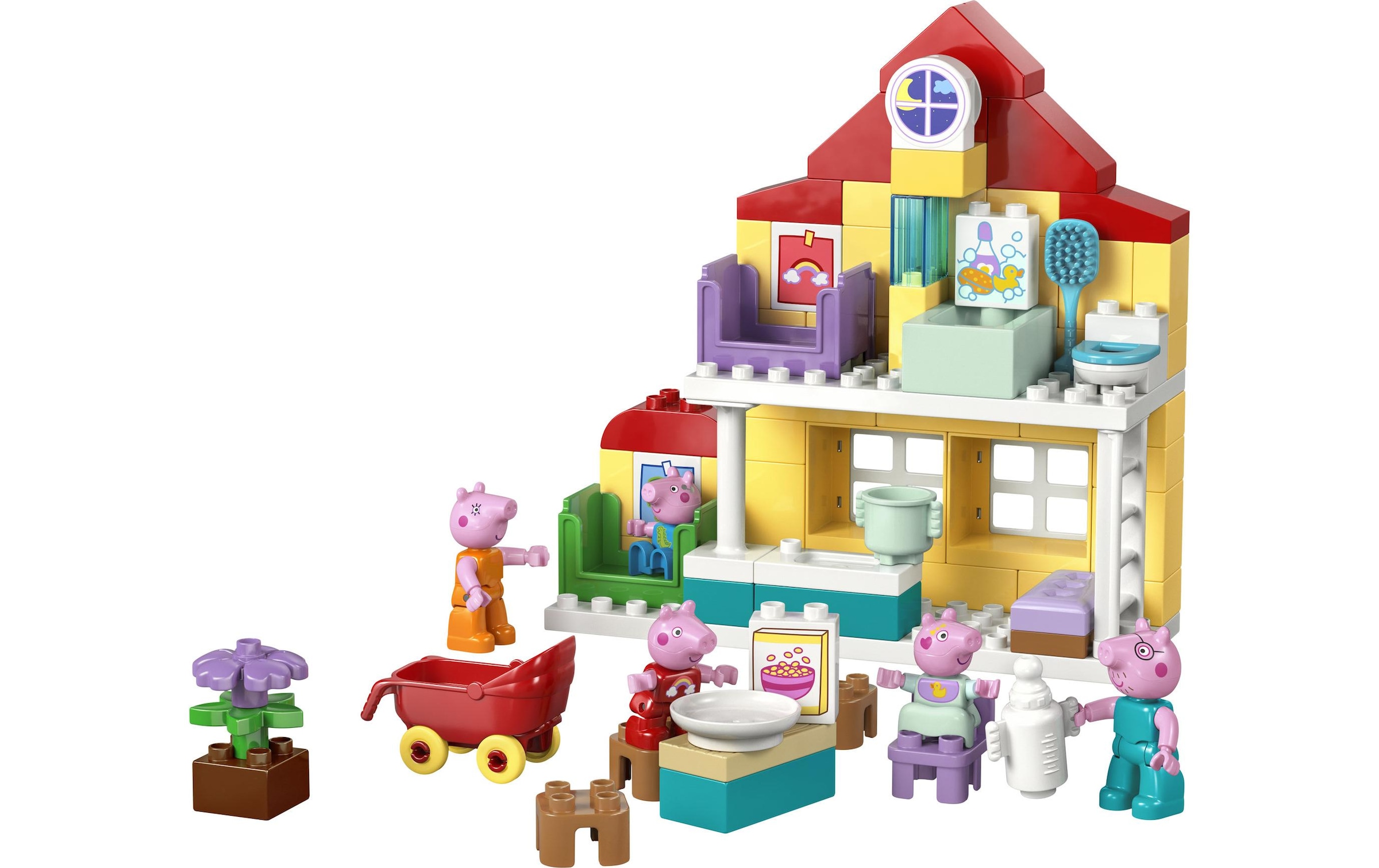 LEGO® Konstruktionsspielsteine »Familienhaus (10467), LEGO DUPLO Peppa Pig«