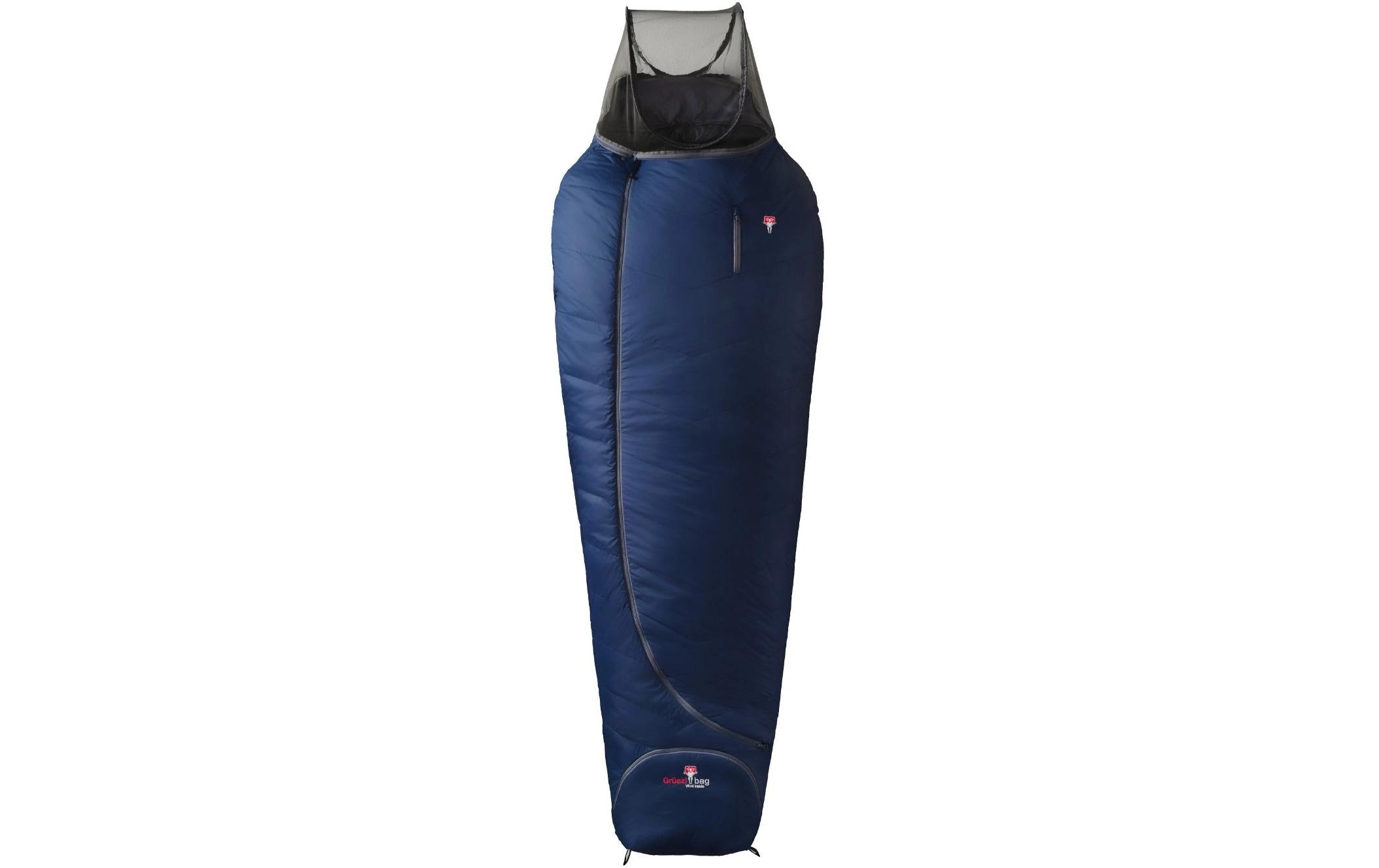 Grüezi bag Sac de couchage »Biopod Wolle Zero XL 2 °C 200 cm« Schlafsack für Erwachsene