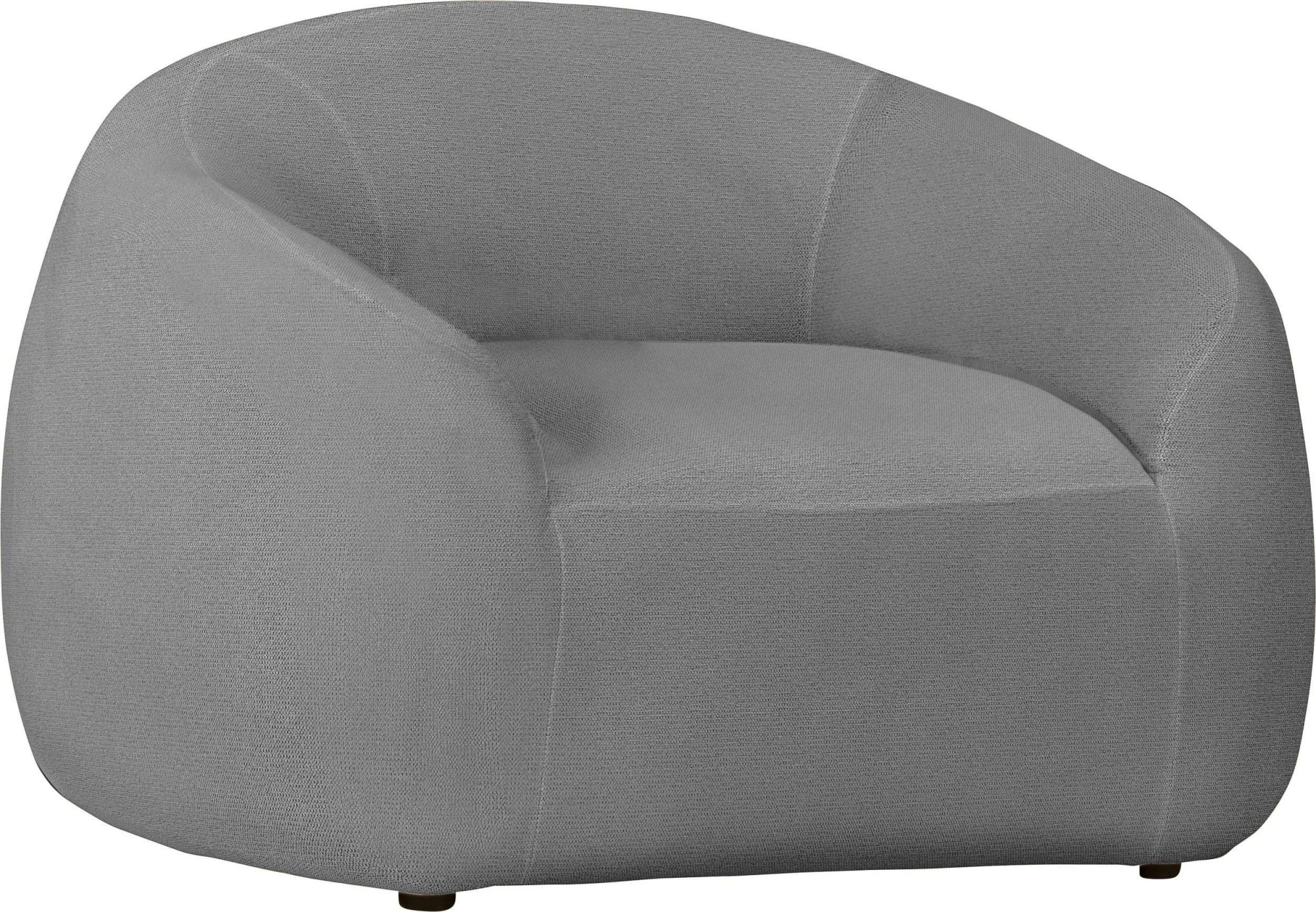 LeGer Home by Lena Gercke Sessel »YANI Relaxsessel, Loungesessel, Masse B/T/H: 127/96/76 cm« organische Form, mit Wellenunterfederung, auch in Bouclé