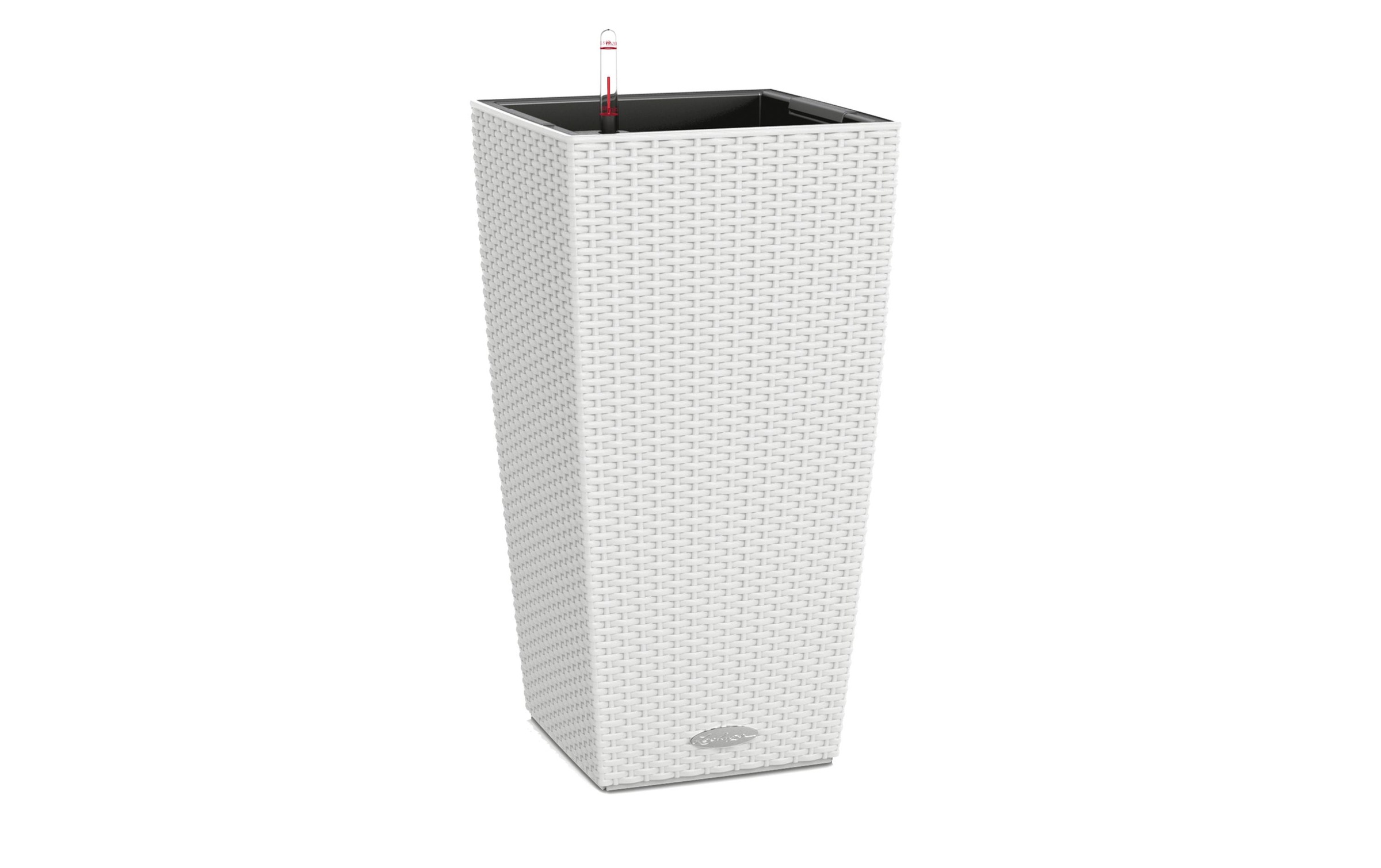 Image of Blumentopf "Lechuza Cubico Cottage 30 Weiss"