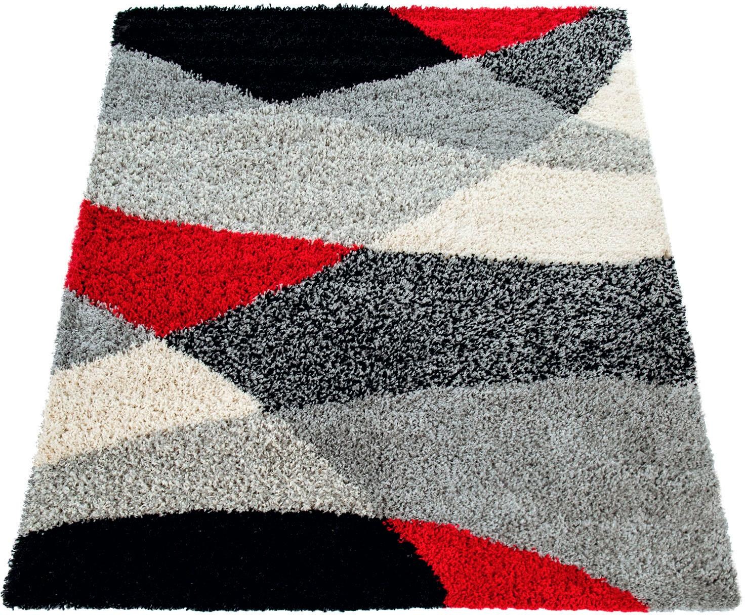 Image of Paco Home Hochflor-Läufer »Mango 308«, rechteckig, 35 mm Höhe, Teppich-Läufer, weicher Shaggy, modernes Design, ideal im Flur & Schlafzimmer bei Ackermann Versand Schweiz