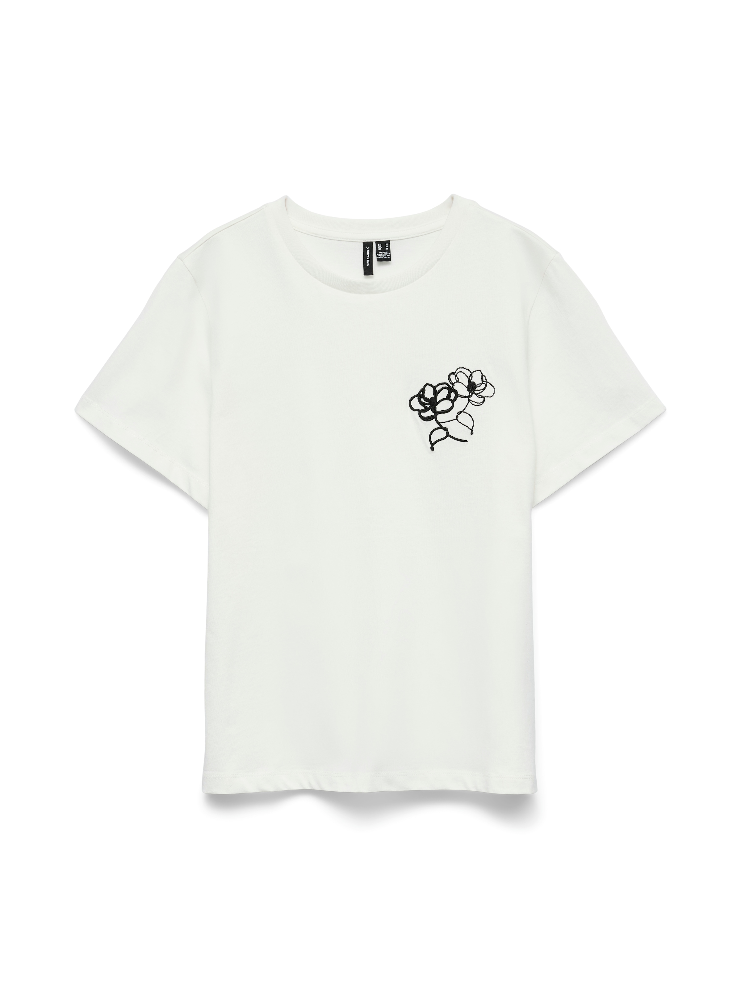 Vero Moda Kurzarmshirt »VMANNA SS TOP BOX JRS« Baumwolle, regular fit
