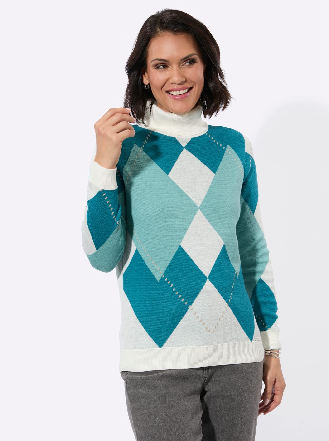 Casual Looks Rollkragenpullover "Rollkragen-Pullover"
