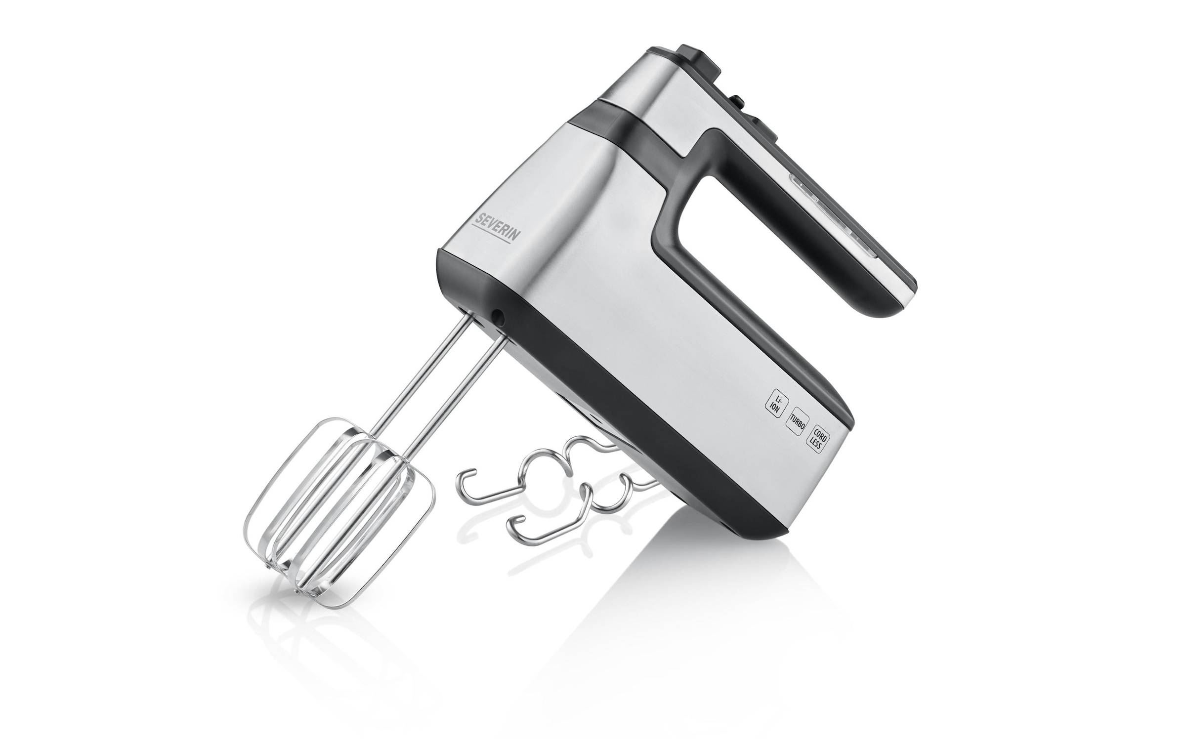 Handmixer »HM 3843 Schwarz/Silber«, 100 W