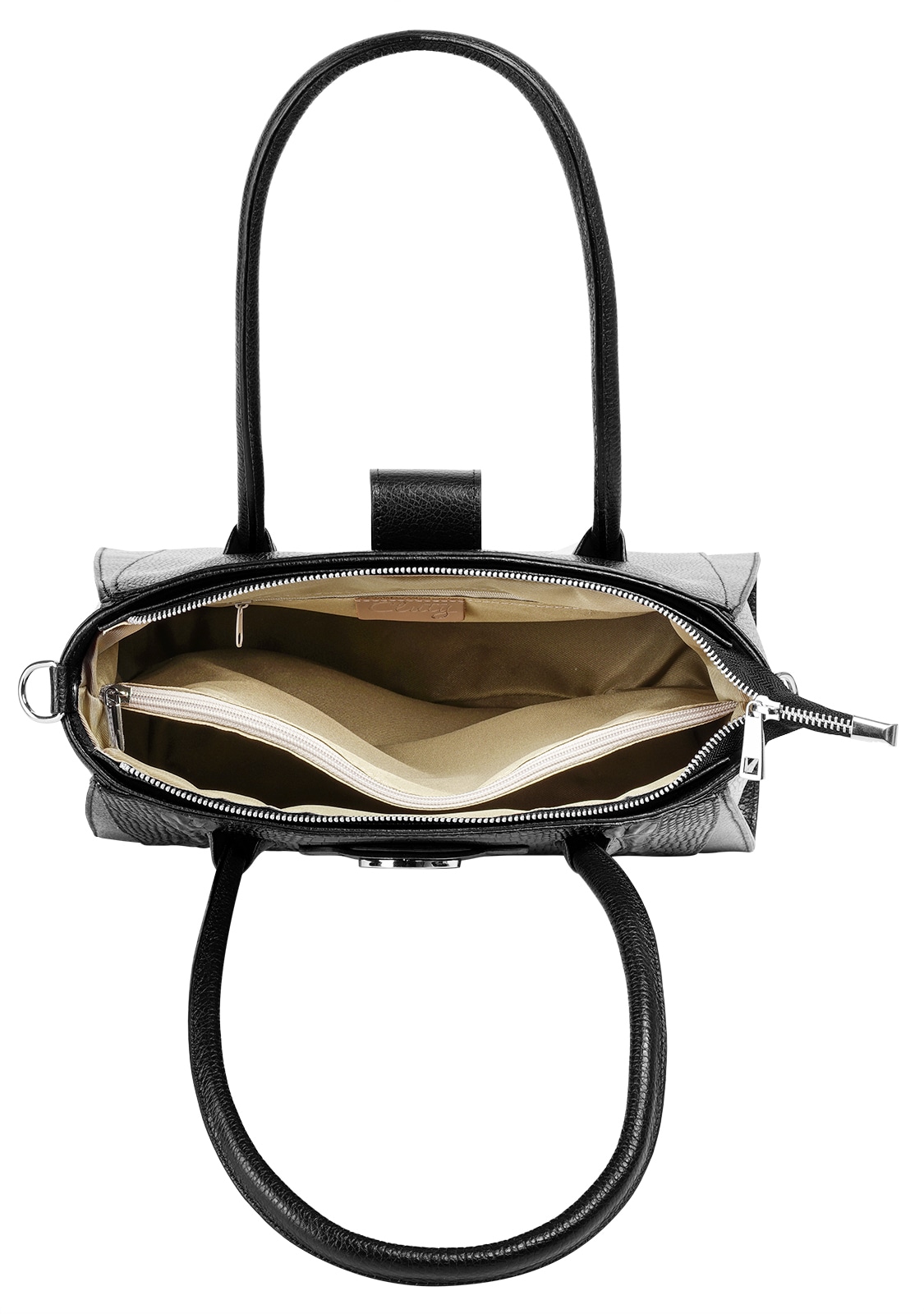 Cluty Shopper, echt Leder, Made in Italy