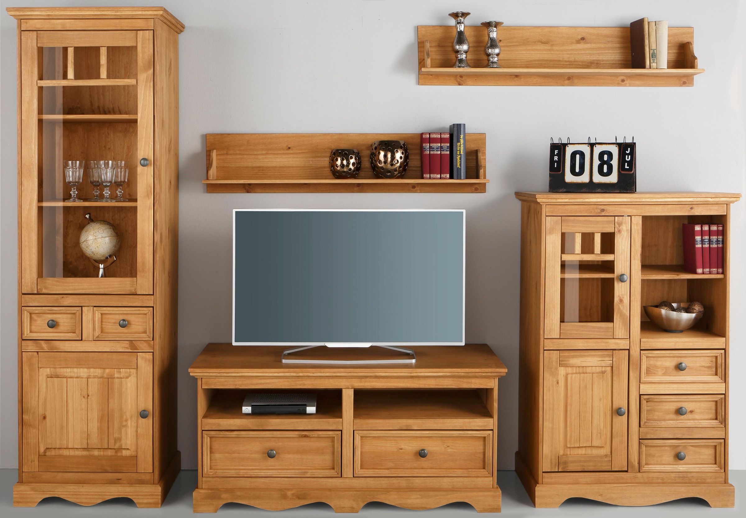 Image of GOODproduct Wohnwand "Melissa" Set, 5 Stk. tlg.