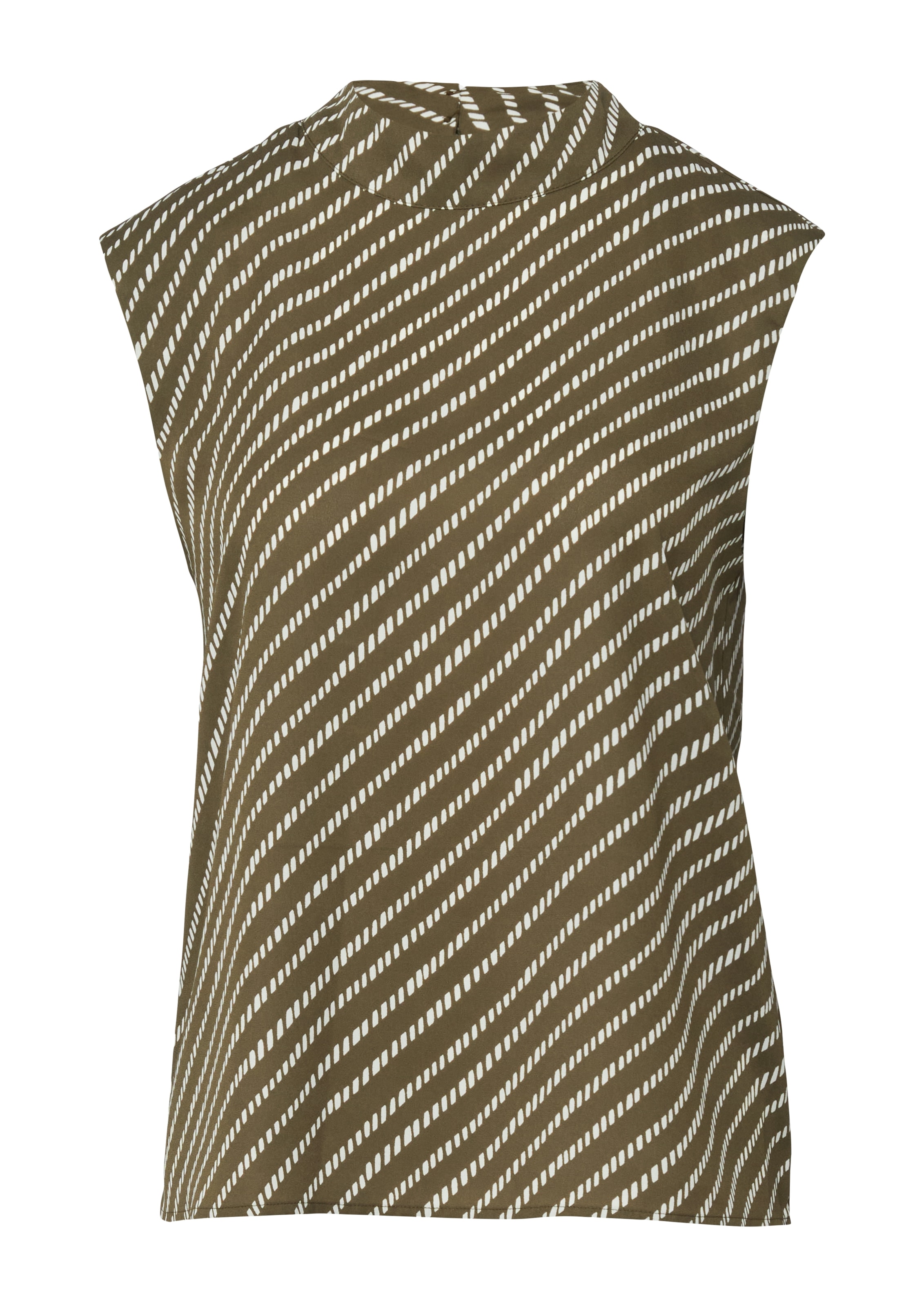 Comma Top chemisier mit Allover-Print