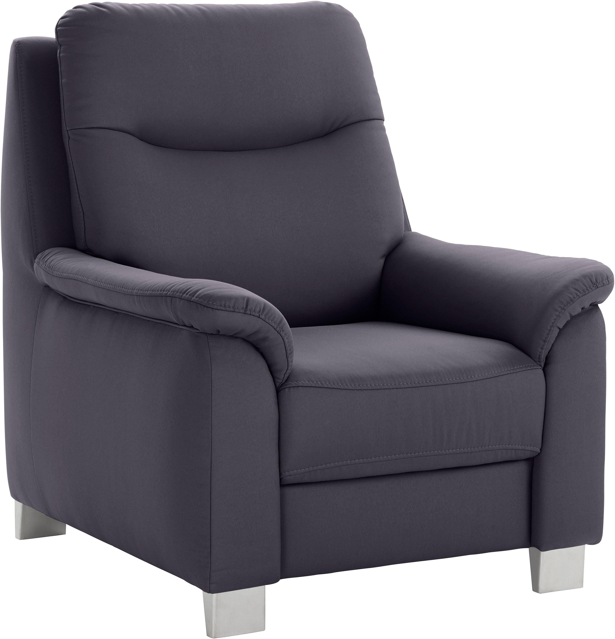 sit&more Fauteuil »Boccaccio« inklusive Federkern und Kopfteilverstellung,