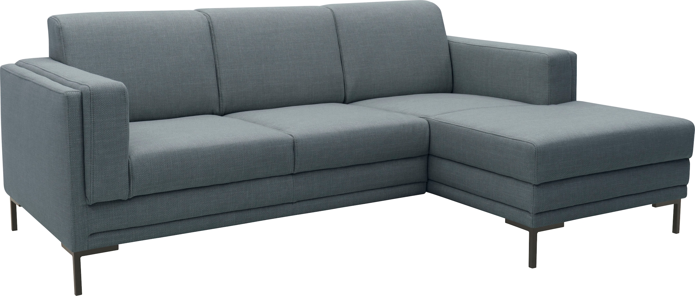 LOOKS by Wolfgang Joop Ecksofa »LOOKS VII L-Form«, klare Linien, edles Design