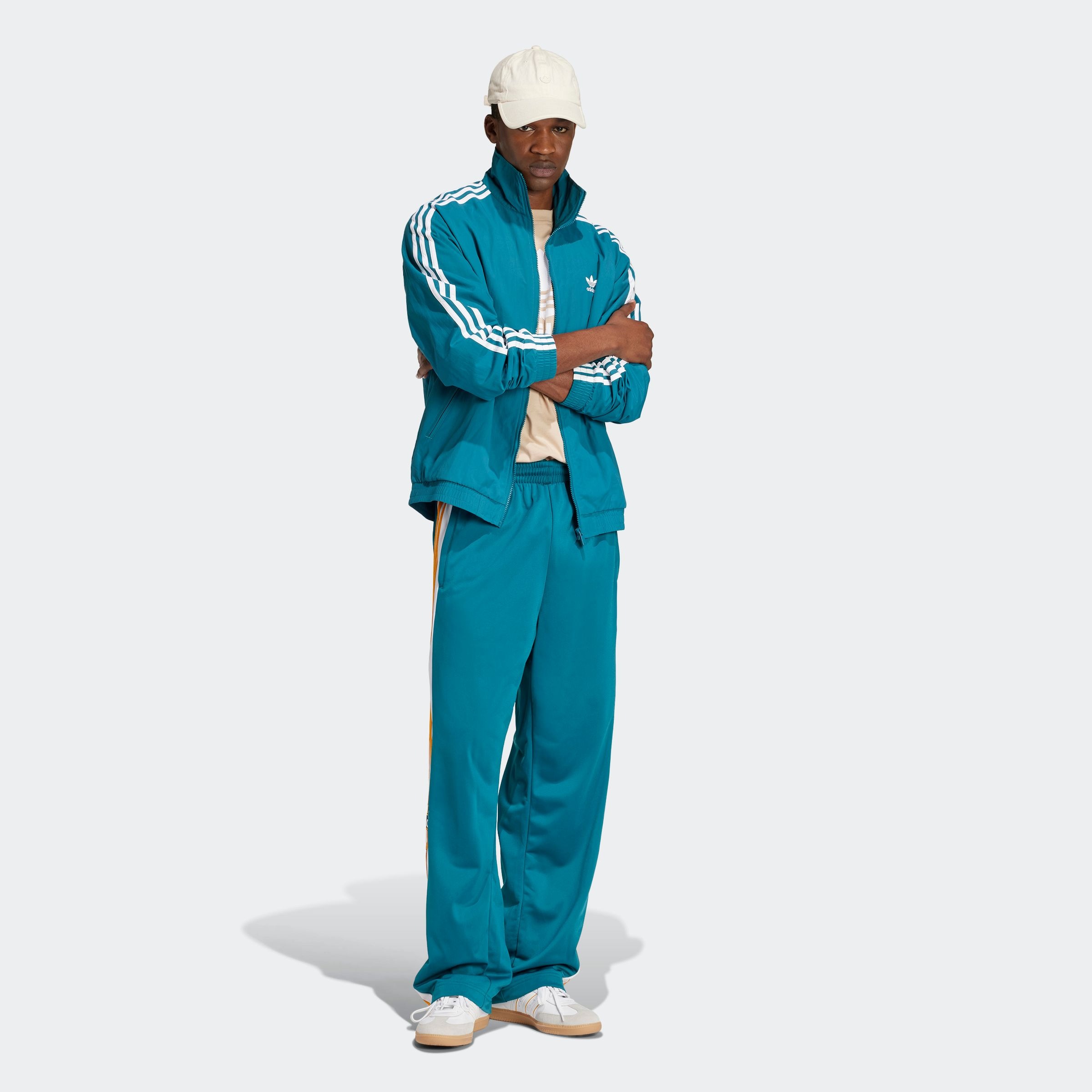 adidas Originals Sporthose »ADIBREAK«, (1 tlg.), Knopfleiste am Bein, Knopfhose