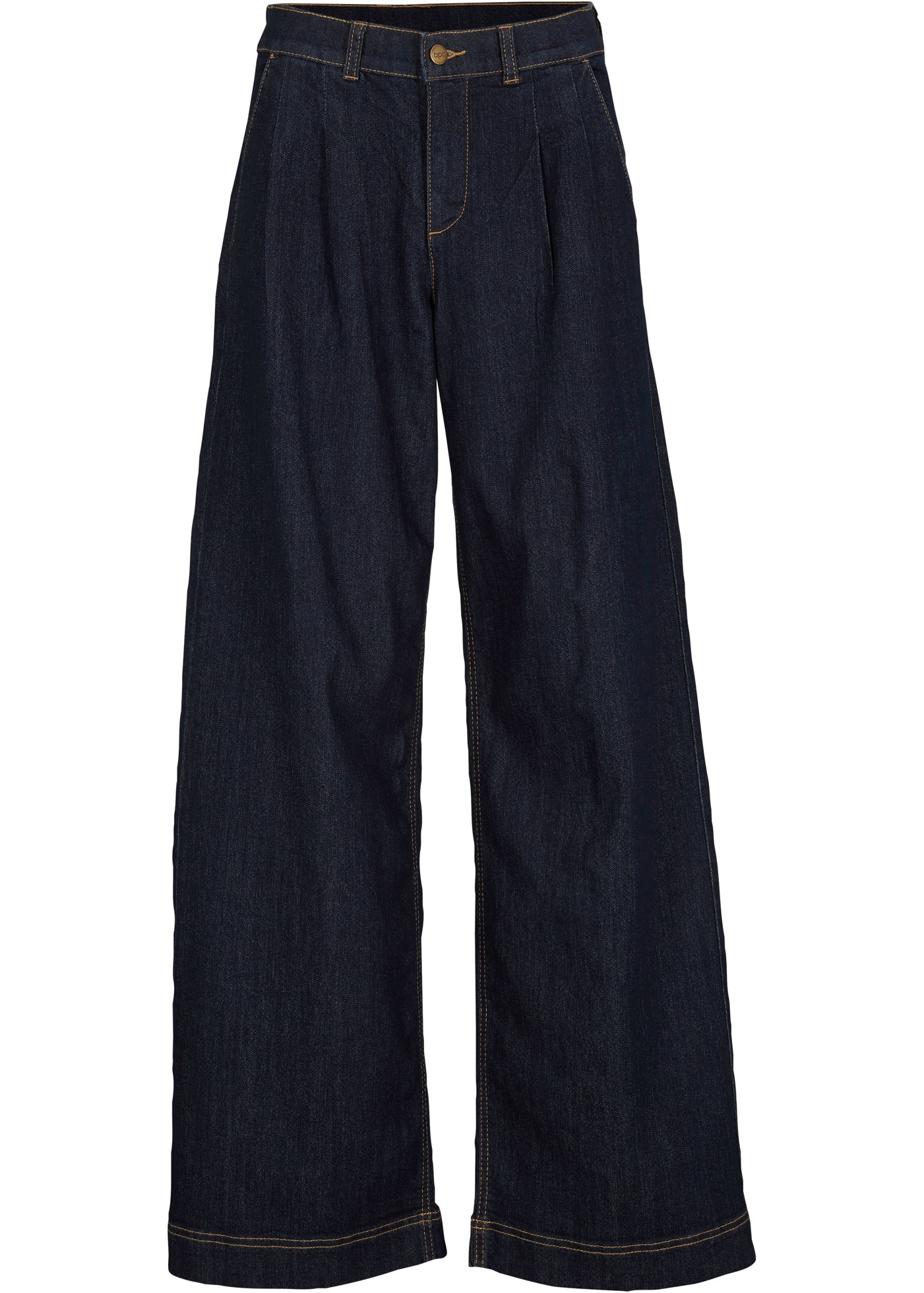 bonprix Weite Jeans »Wide-Leg-Jeans High Waist, Bequembund«, Wide-Leg-Jeans High Waist, Bequembund
