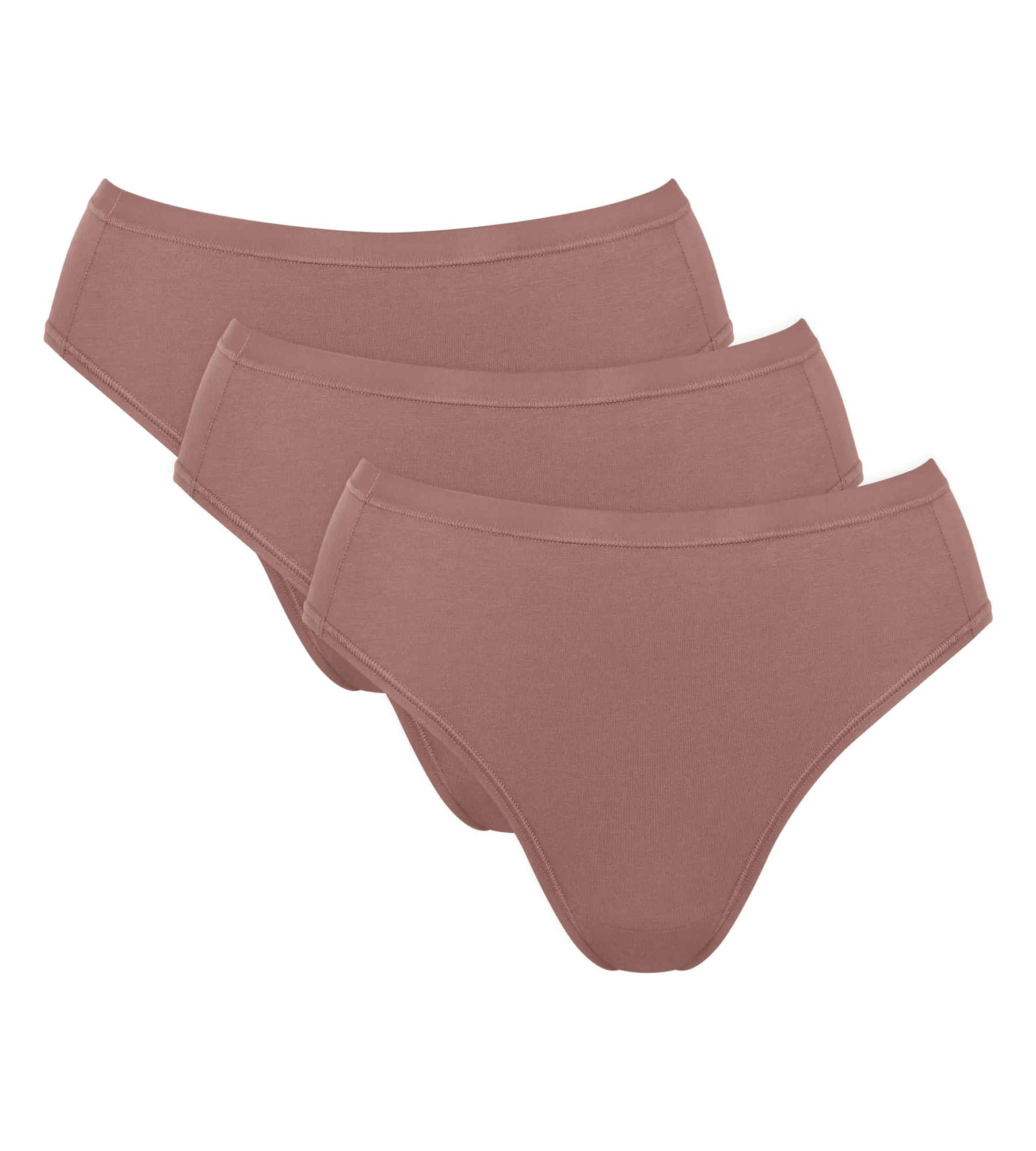 sloggi Tai-Slip »GO Daily Cotton« Glanz-Effekt Details, hoher Beinausschnitt, weich, elastisch