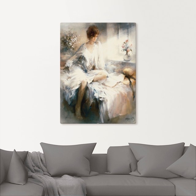 Artland Wandbild »Meditation«, Frau, (1 oder Leinwandbild, kaufen in Poster versch. Grössen Wandaufkleber als St.)