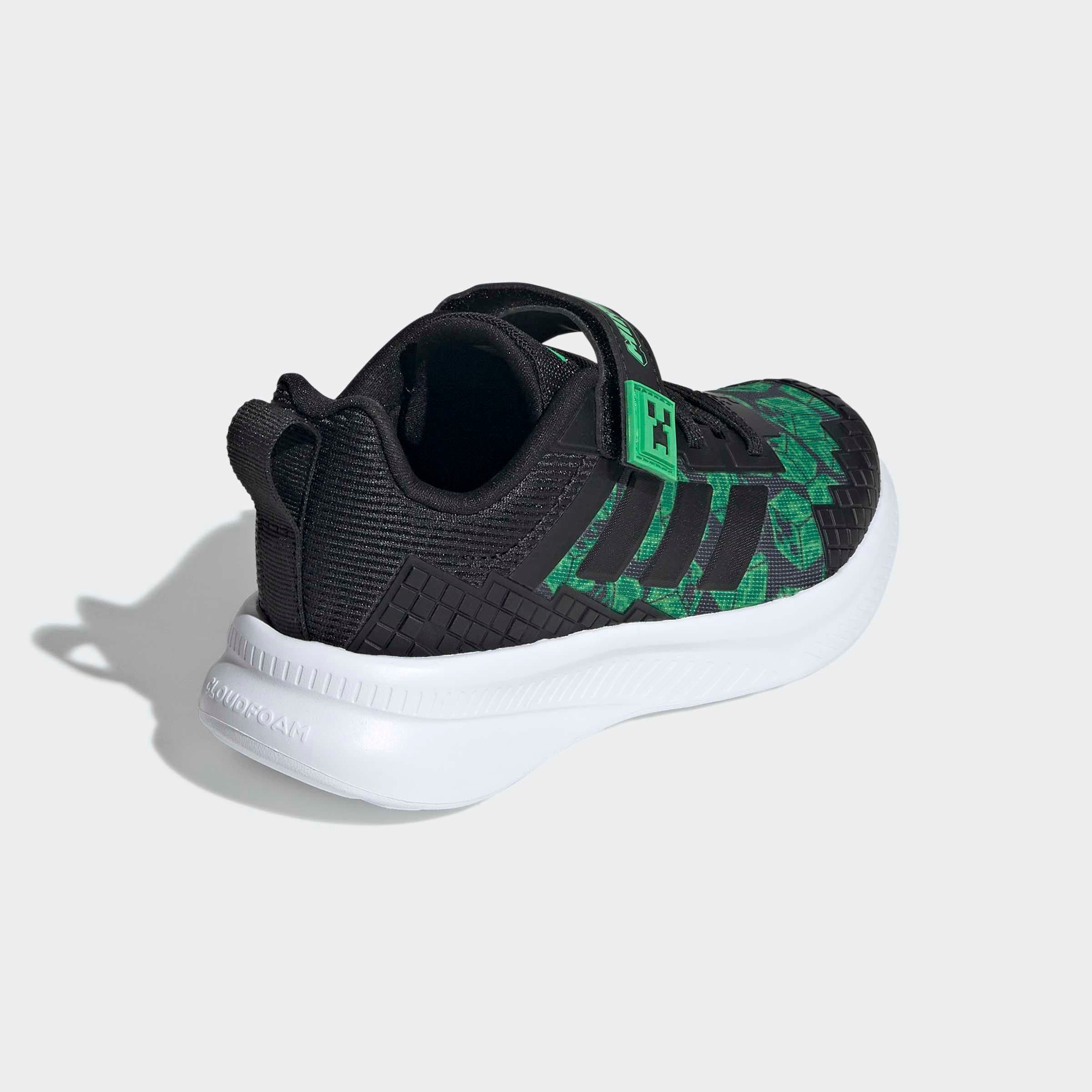 adidas Sportswear Laufschuh »ADIDAS MINECRAFT FORTARUN 4.0  KINDER«  mit Klettverschluss, für Kinder & Jugendliche