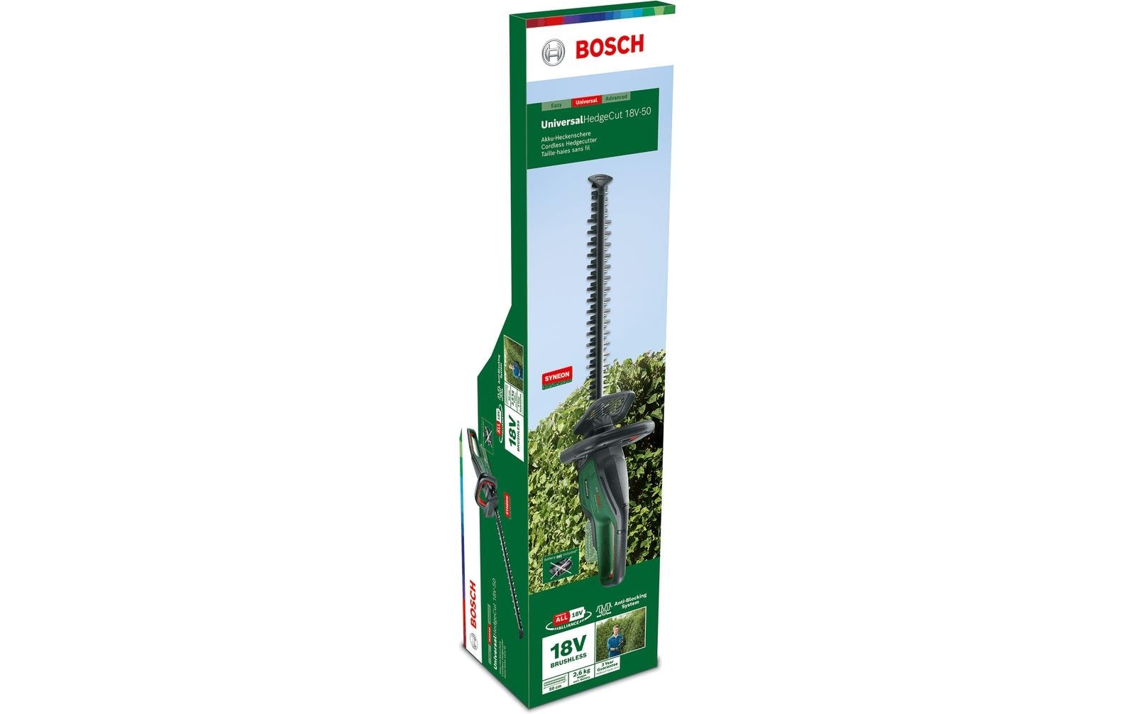 BOSCH Akku-Heckenschere »UniversalHedgeCut18-50« ()  50 cm Schnittlänge, ohne Akku und Ladegerät