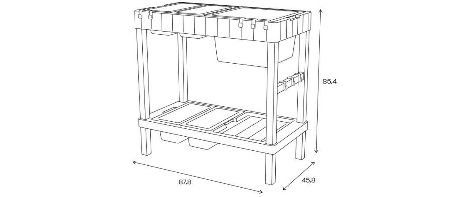   Parterre d'herbes »Plastia KräuterInsel«
