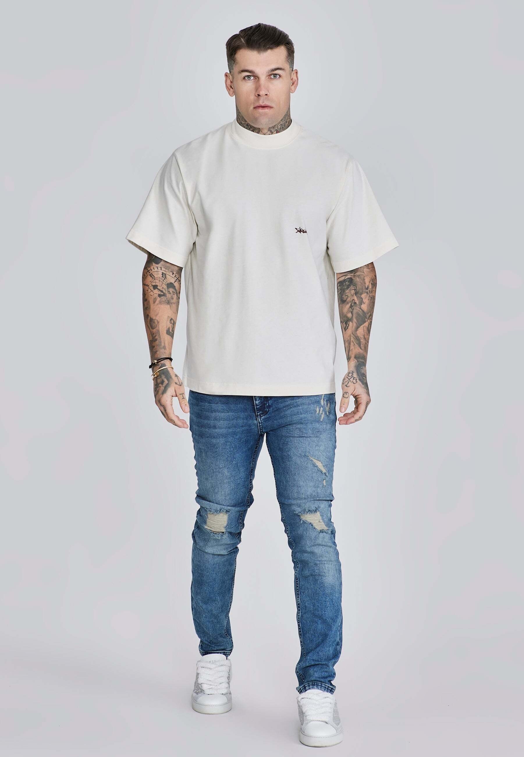 Siksilk T-Shirt »Siksilk T-Shirt Oversized T-Shirt«