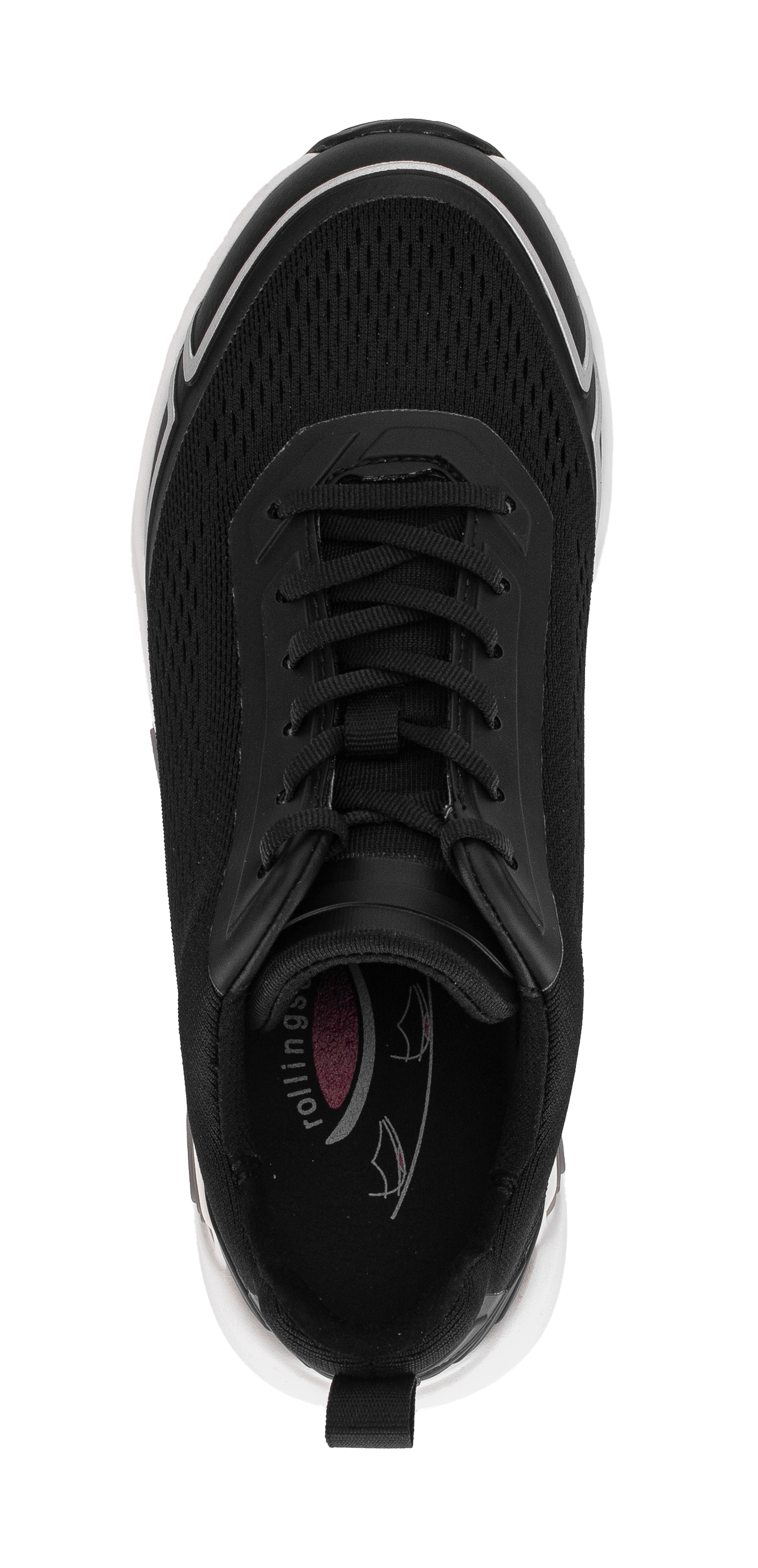 rollingsoft Keilsneaker  , Schnürschuh, Halbschuh mit rollingsoft-Laufsohle, G-Weite
