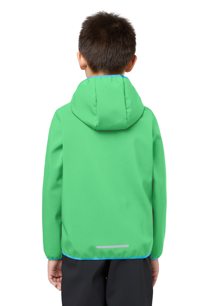 Jack Wolfskin Softshelljacke »FOURWINDS JACKET KIDS« mit Kapuze