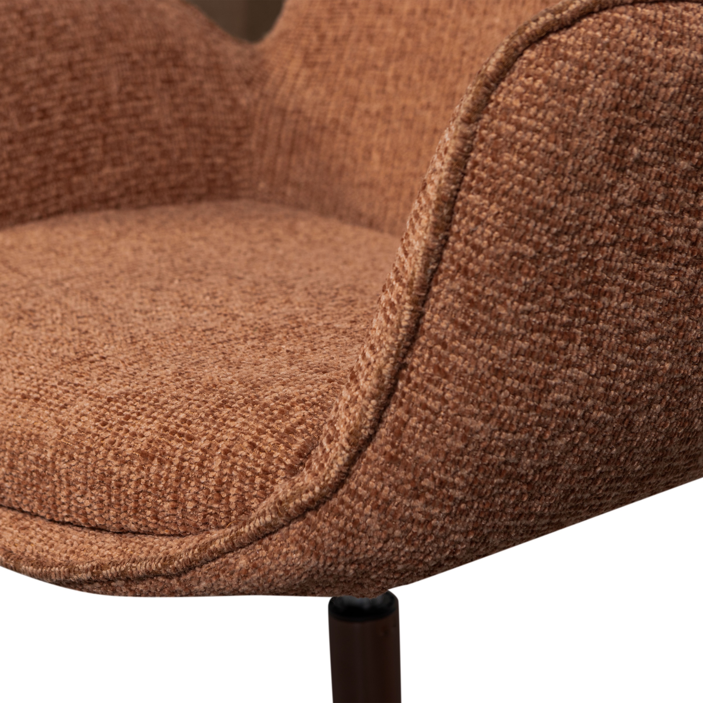 WOOOD Fauteuil pivotant »Marten mit Nova-Gewebtem Bezug höhenverstellbar B 79 x T 76 x H 91 cm« capacité de charge 120 kg, très haute résistance à l'usure, accoudoirs intégrés