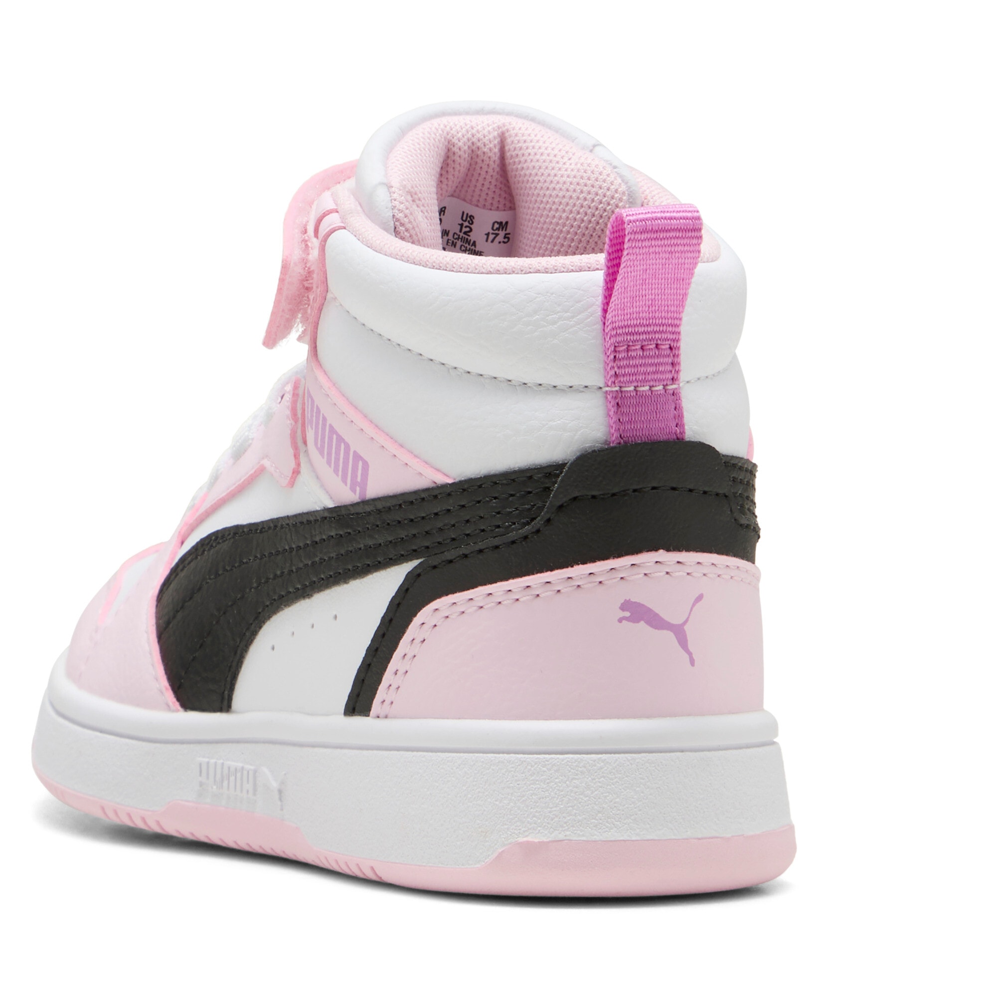 PUMA Sneaker »REBOUND V6 MID AC+ PS«  mit leicht profilierter Gummilaufsohle, mit Klettverschluss