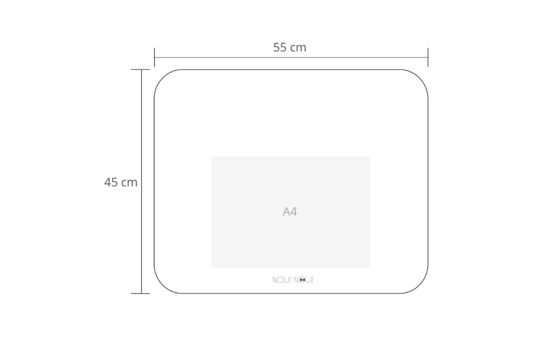 Platzset »Noui Noui XL Little Village 55 x 45 cm«