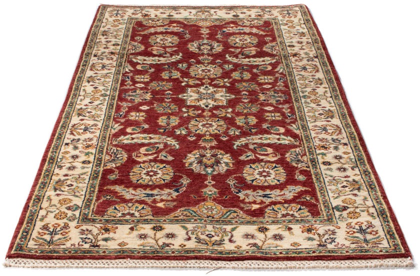 Image of morgenland Orientteppich »Ziegler - Ariana - 209 x 104 cm - dunkelrot«, rechteckig, 6 mm Höhe, Wohnzimmer, Handgeknüpft, Einzelstück mit Zertifikat bei Ackermann Versand Schweiz