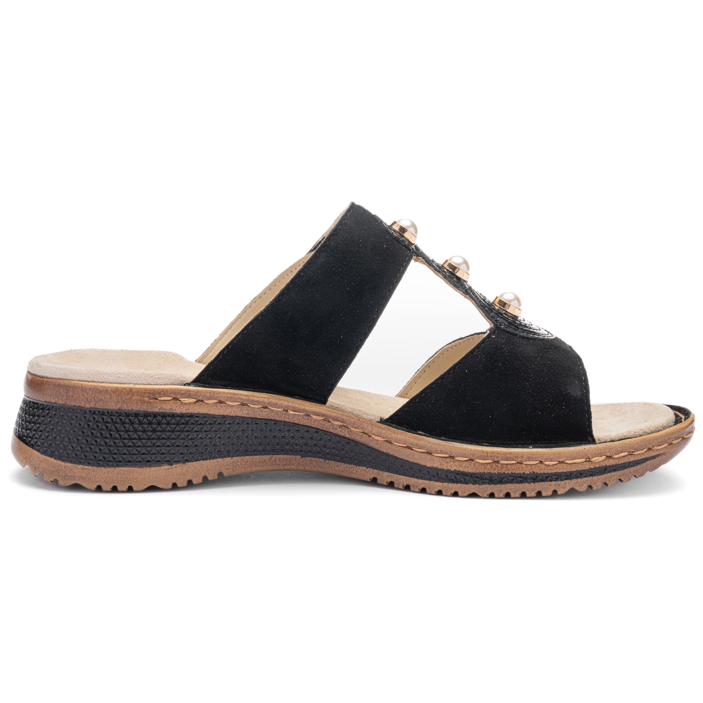 Ara Pantolette »HAWAII«  talon compensé, chaussure à enfiler, chaussure confortable largeur G (= large)