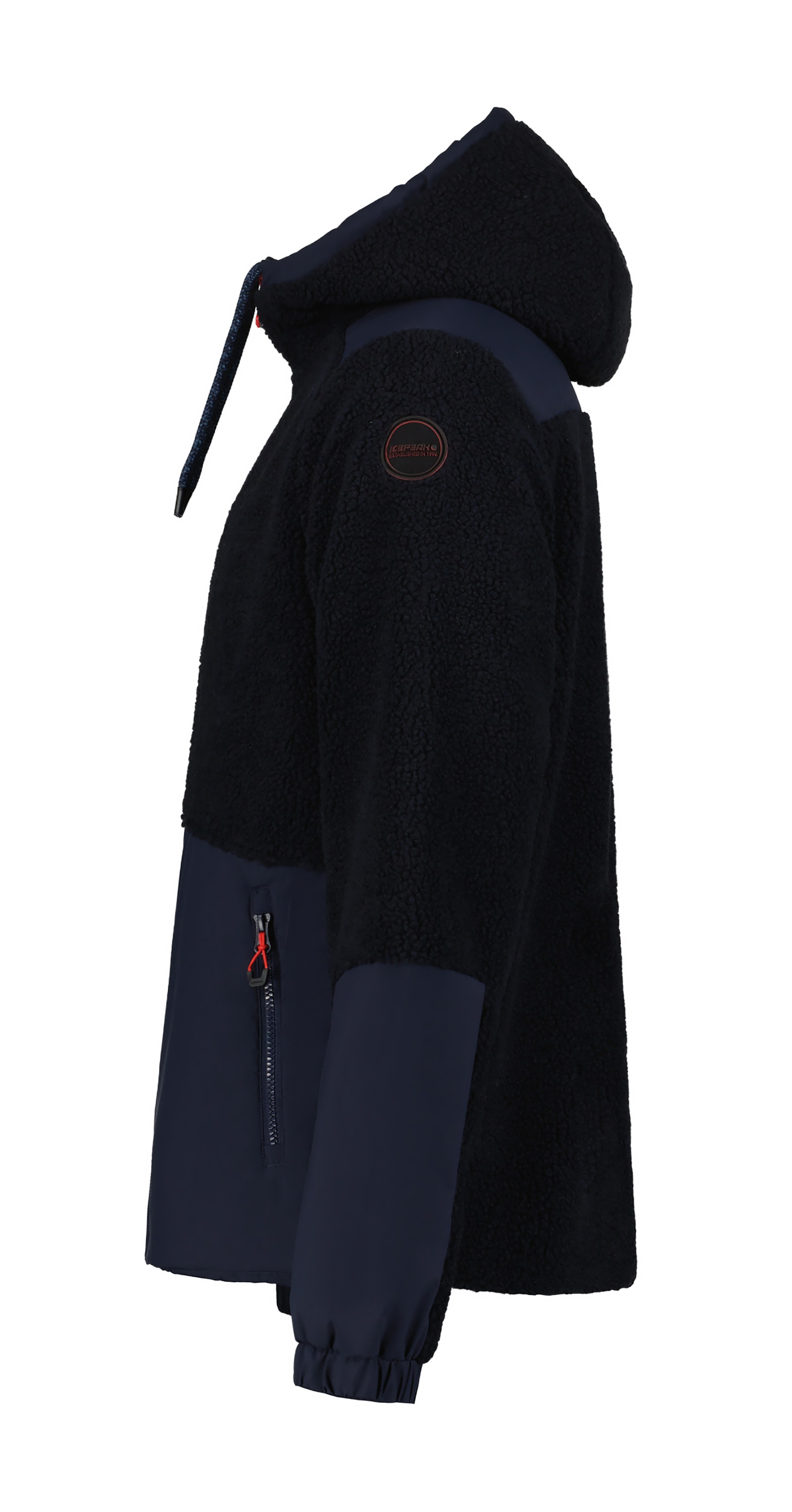 Icepeak Plüschjacke, mit Kapuze