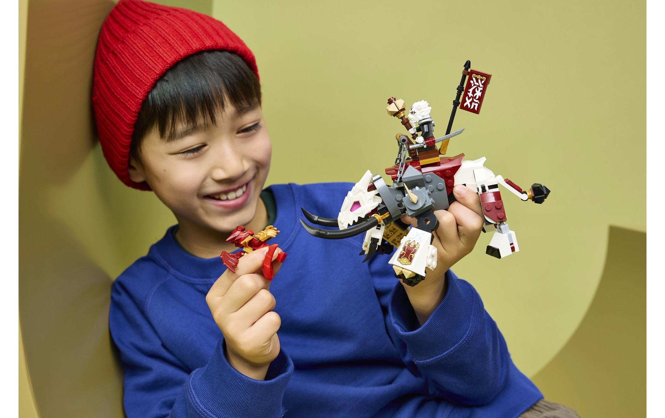 LEGO® Konstruktionsspielsteine »Zilvar auf seinem Drachentier Grimtak (71863), LEGO Ninjago« Made in Europe
