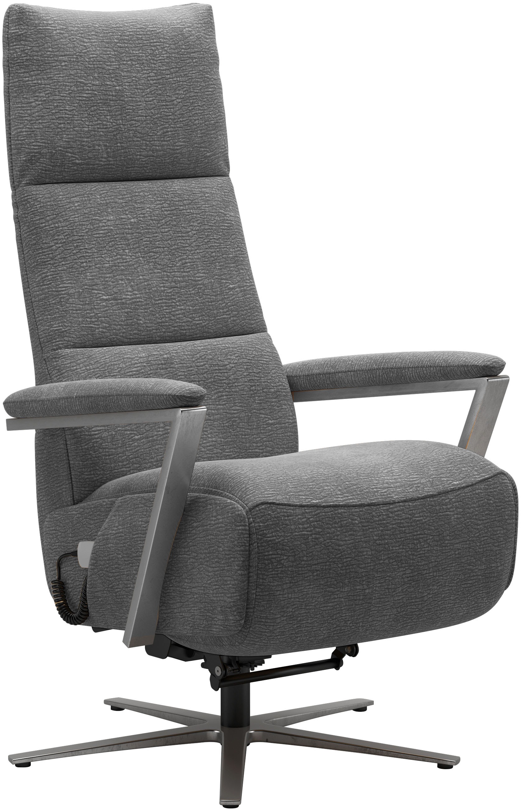 sit&more TV-Sessel "Vario Comfort, inkl. Kopfteilverstellung & 360 Drehfunktion" inkl. Herz-Waage-Funktion & 3 Motoren, Höhe der Armlehnen 64cm