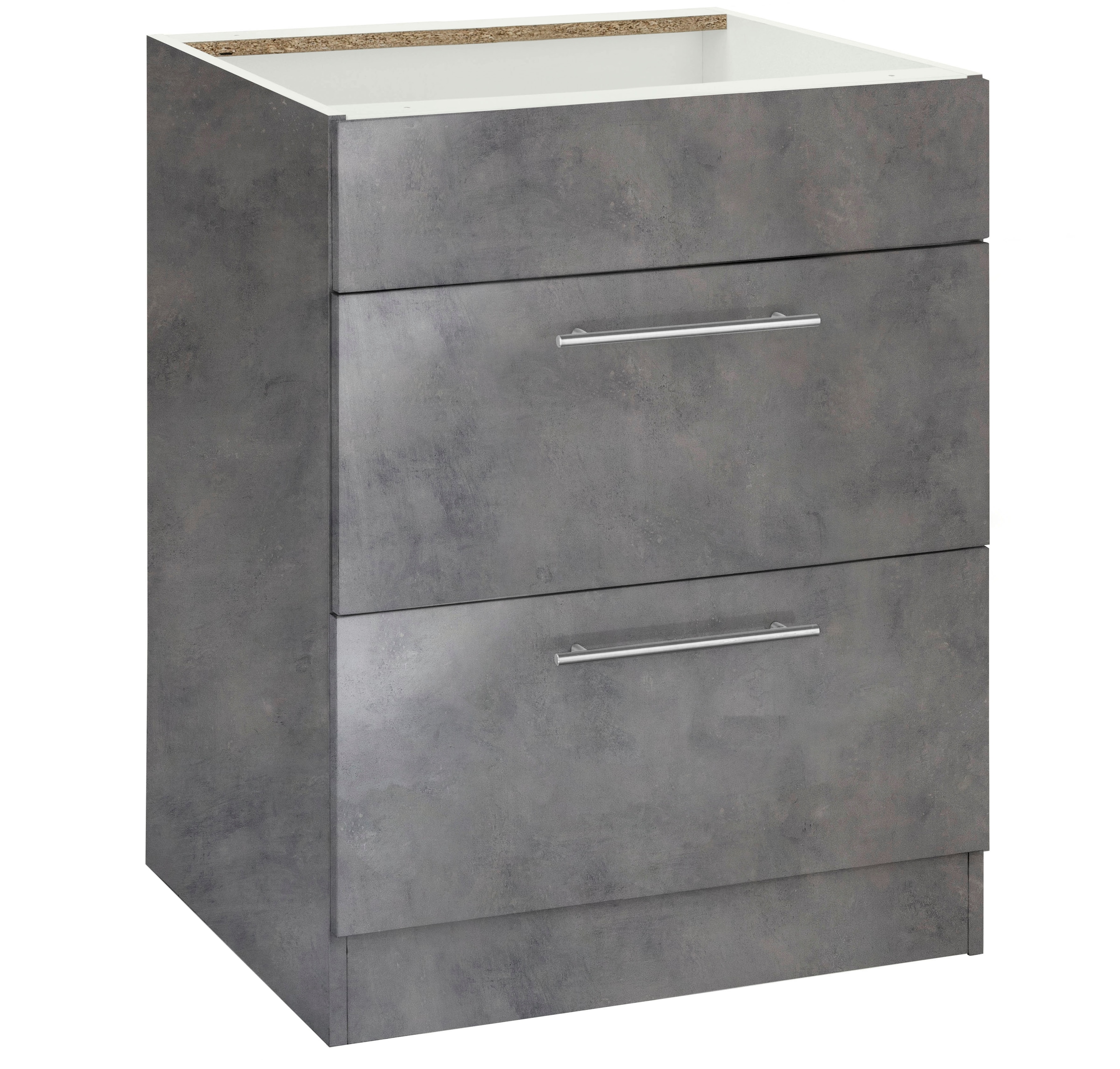 wiho Küchen Armoire d'encastrement pour table de cuisson »Cali, TOPSELLER« 60 cm breit, ohne Arbeitsplatte