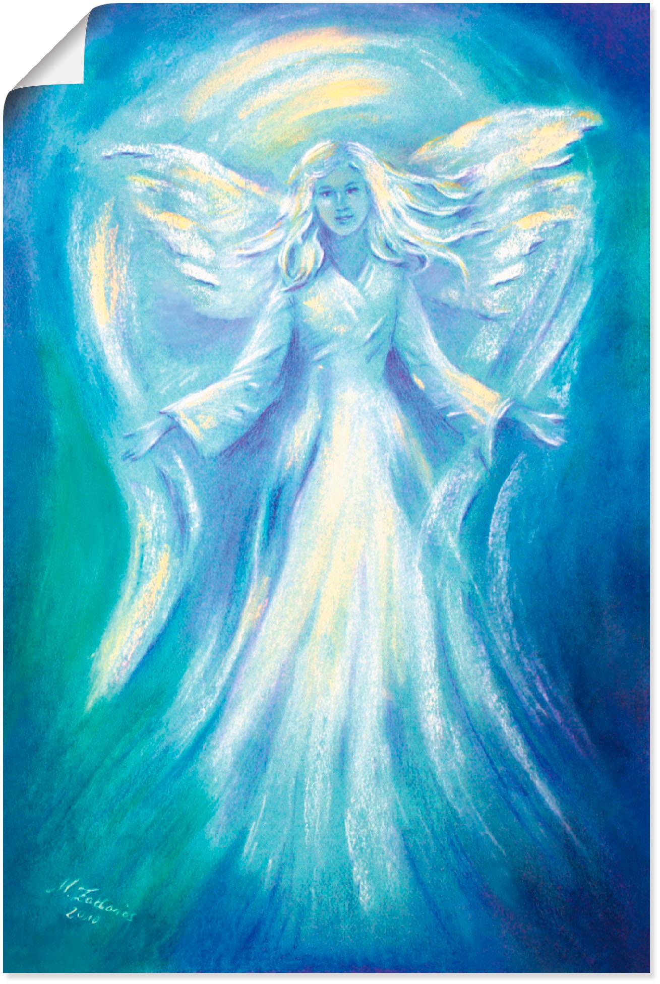 Image of Artland Wandbild »Engel der Liebe«, Religion, (1 St.), in vielen Grössen & Produktarten -Leinwandbild, Poster, Wandaufkleber / Wandtattoo auch für Badezimmer geeignet bei Ackermann Versand Schweiz