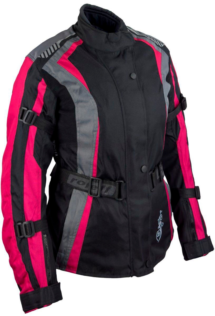 roleff Motorradjacke »RO 904« 6 Taschen, Mit Sicherheitsstreifen