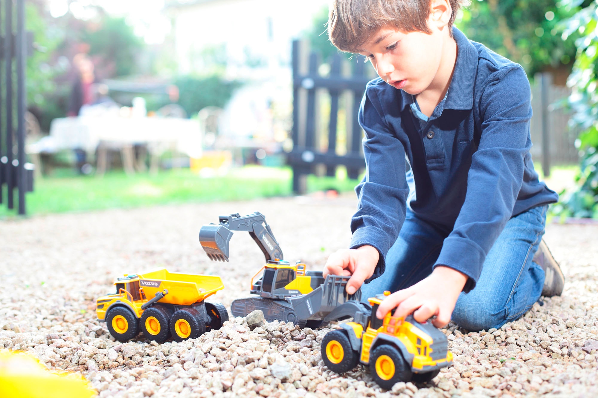 Dickie Toys Spielzeug-Bagger »Volvo Tracked Excavator« mit Licht und Sound