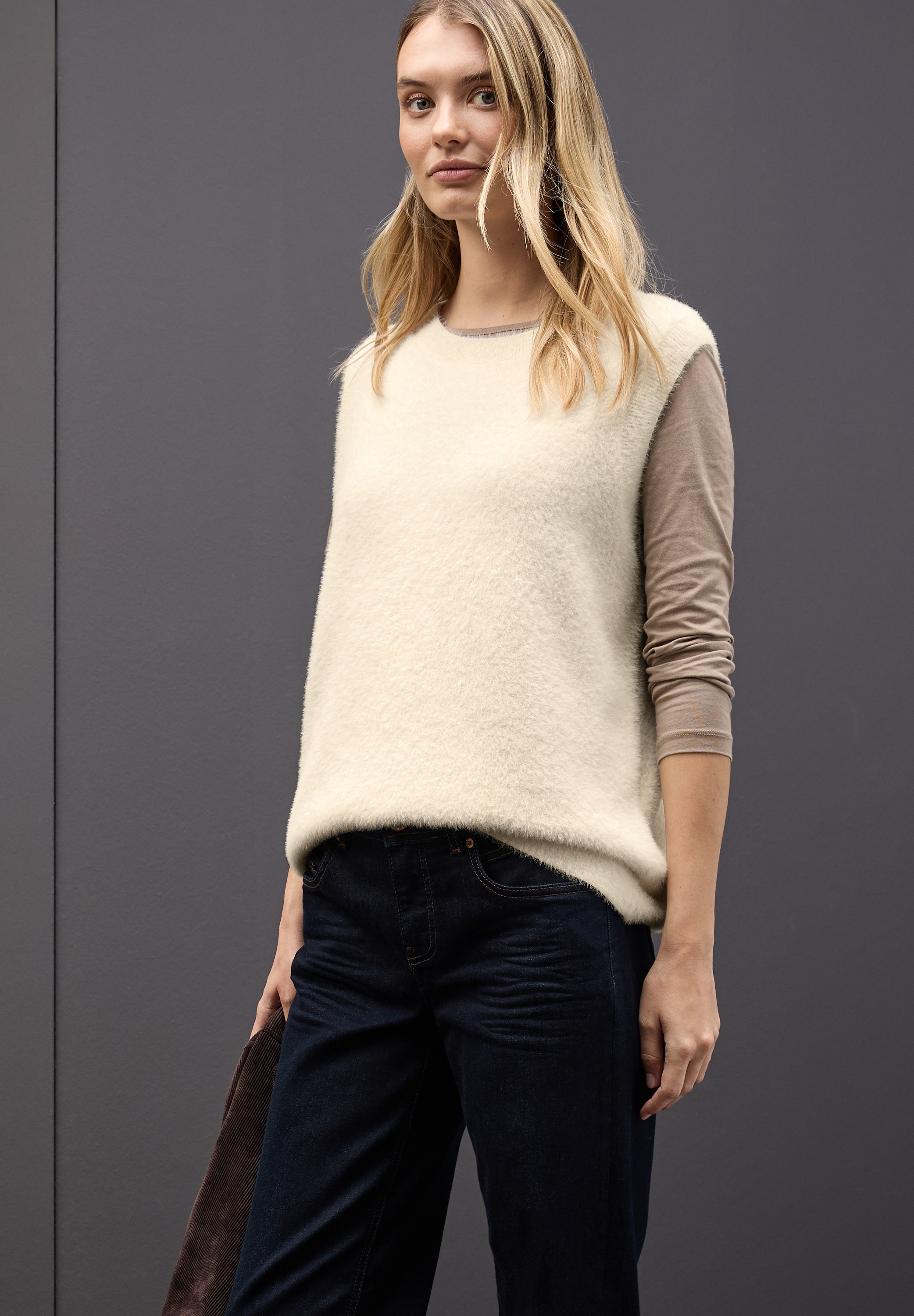 Image of STREET ONE Pullunder aus kuschelig weicher Qualität, Regular Fit