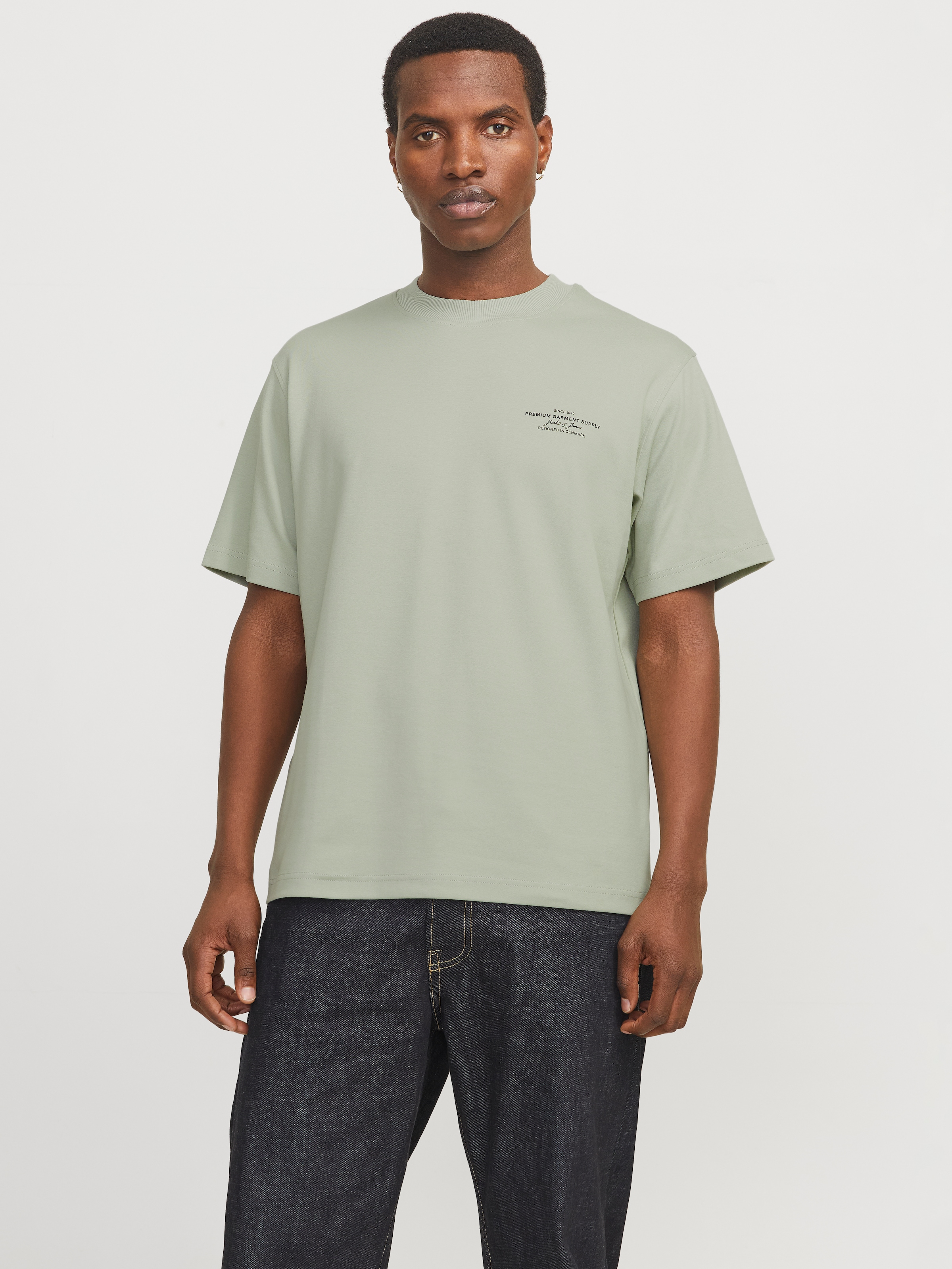 Jack & Jones Rundhalsshirt »JPRBLACHAD BRANDING SS CREW NECK TEE SN«