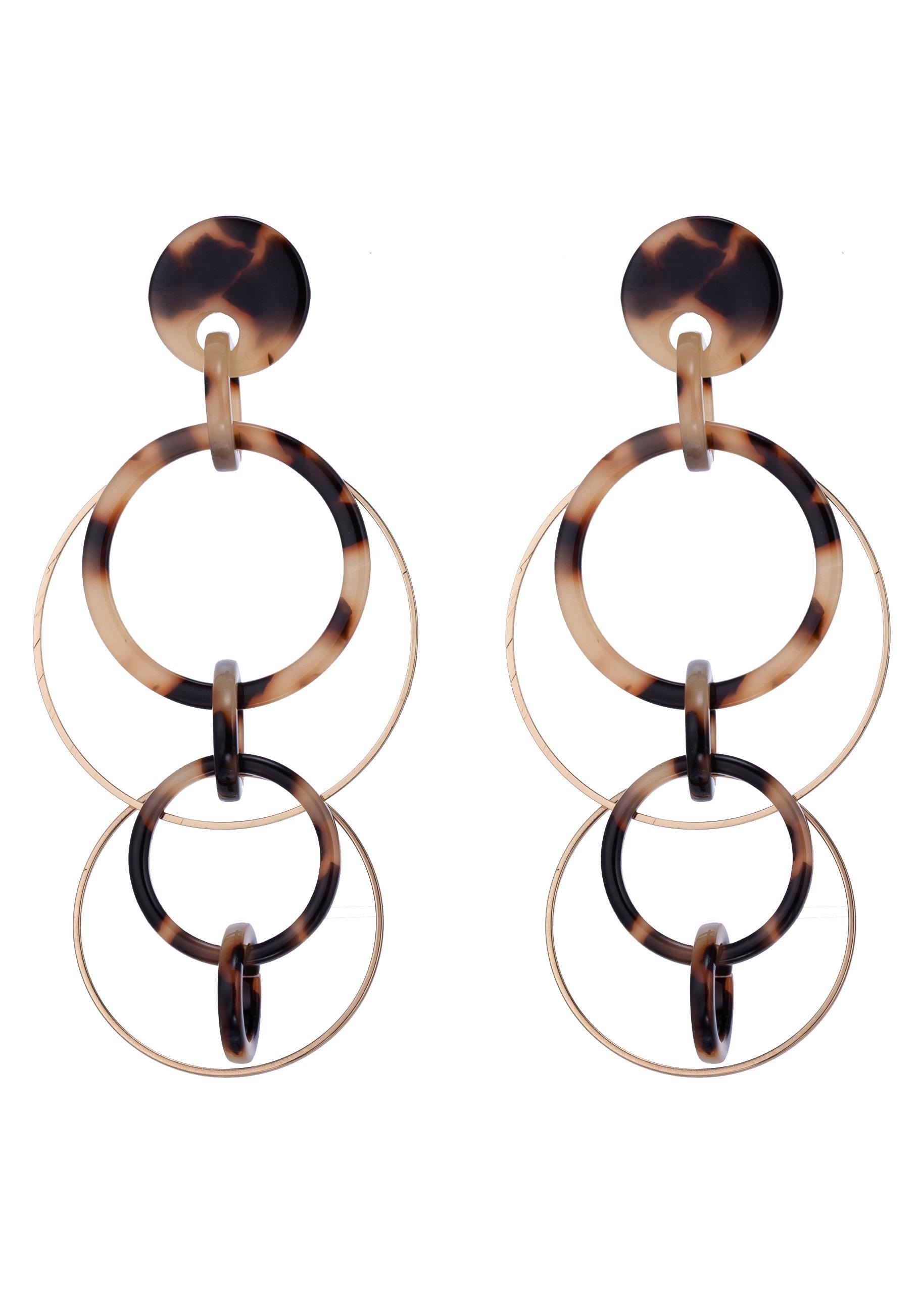 Image of J.Jayz Paar Ohrstecker »bewegliche Kreise« bei Ackermann Versand Schweiz