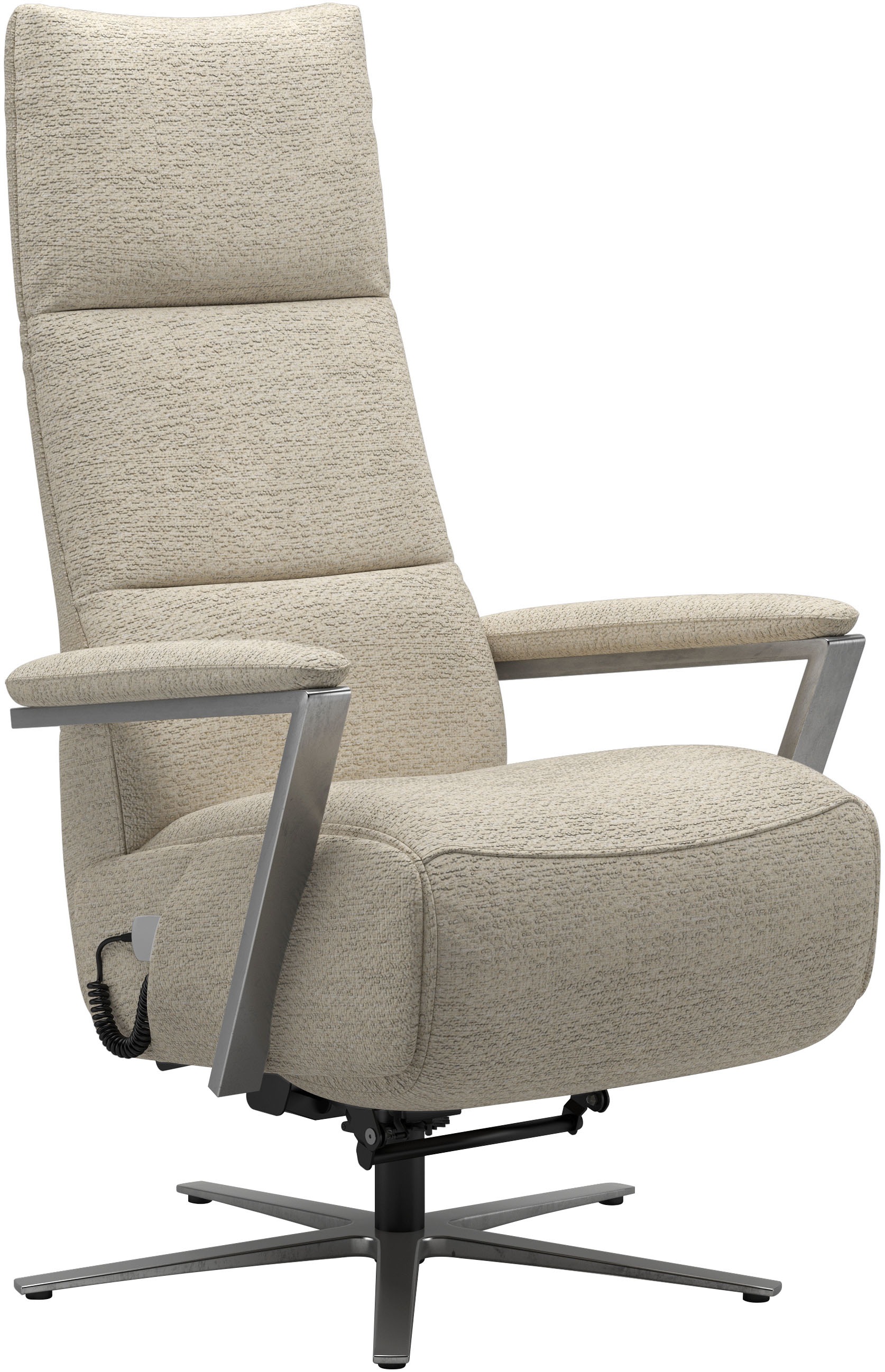 sit&more TV-Sessel "Vario Comfort, inkl. Kopfteilverstellung & 360 Drehfunktion" inkl. Herz-Waage-Funktion & 3 Motoren, Höhe der Armlehnen 64cm