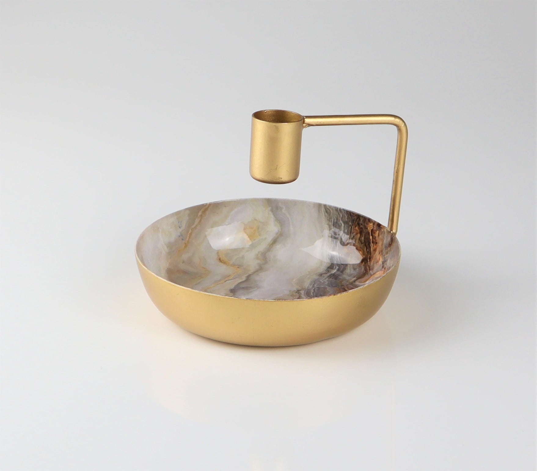 Image of AM Design Kerzenhalter "aus Metall" 3er Set, BxH: 12x8 cm