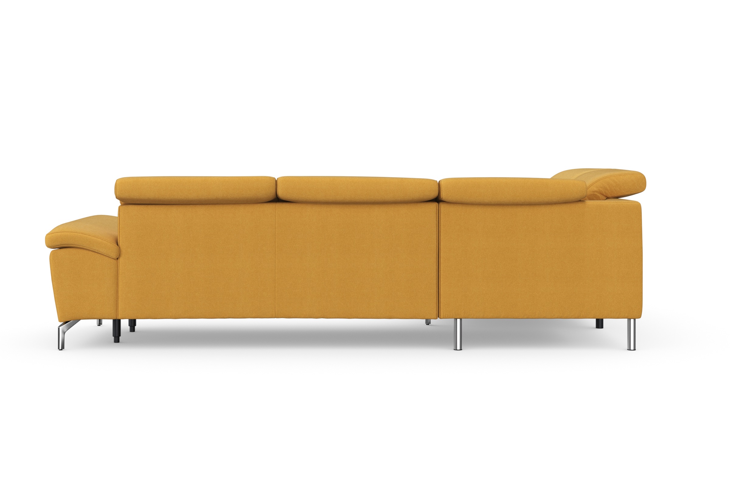 sit&more Ecksofa »Cool L-Form«, wahlweise mit Kopfteilverstellung und Vorziehsitz, motorisch