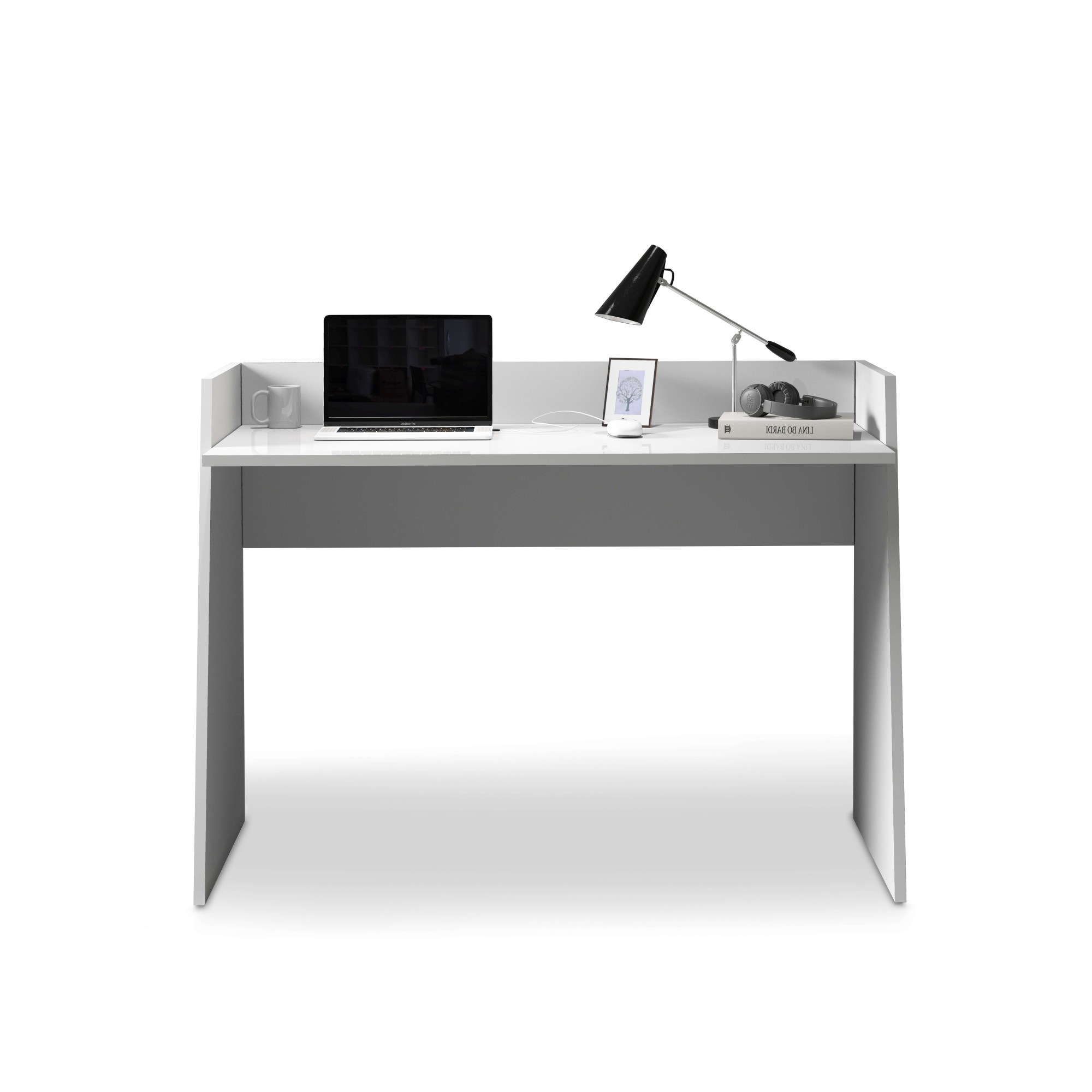 Image of Home affaire Schreibtisch "Vega, Schreibtisch, kleiner Computertisch, Bürotisch für Büro" 1 Stk. tlg. mit 2 Diagonalseit, Arbeitsplatte Breite 100 cm