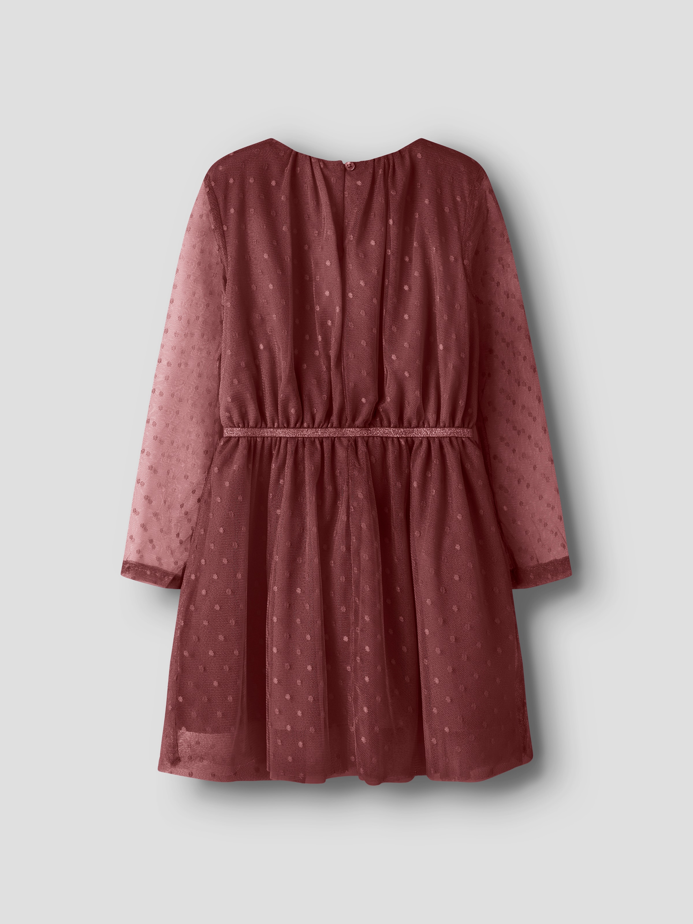 Name It Mini-robe »NKFVABOS LS DRESS NOOS« Taille élastique, effet pailleté
