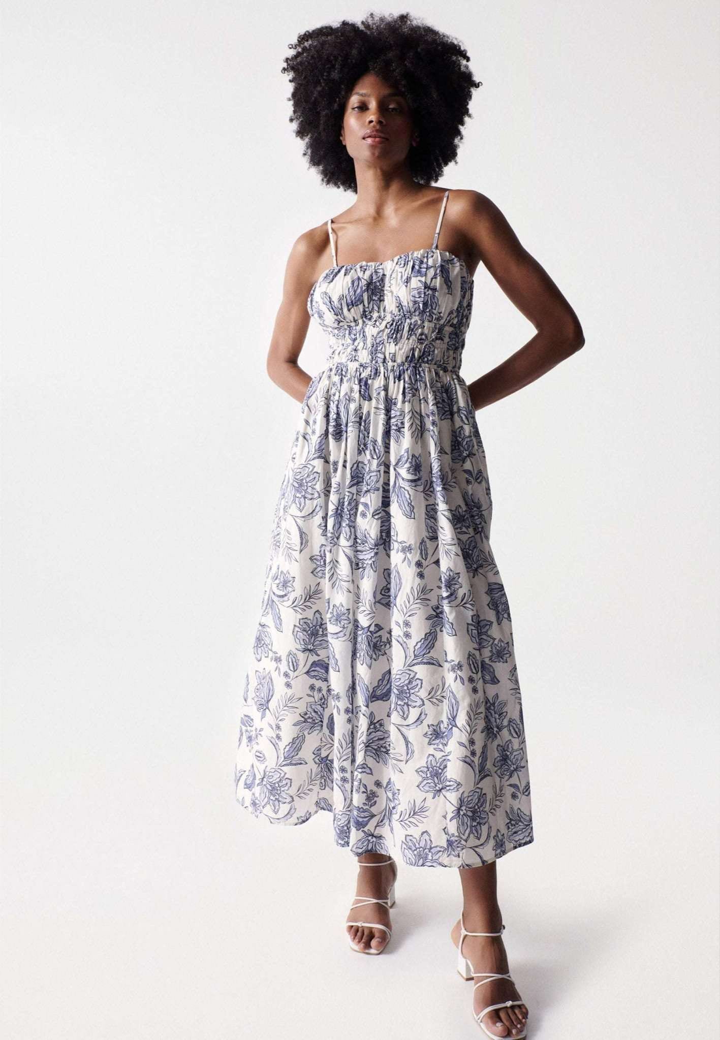 Sommerkleid »Kleider Floral Printed Midi Dress«