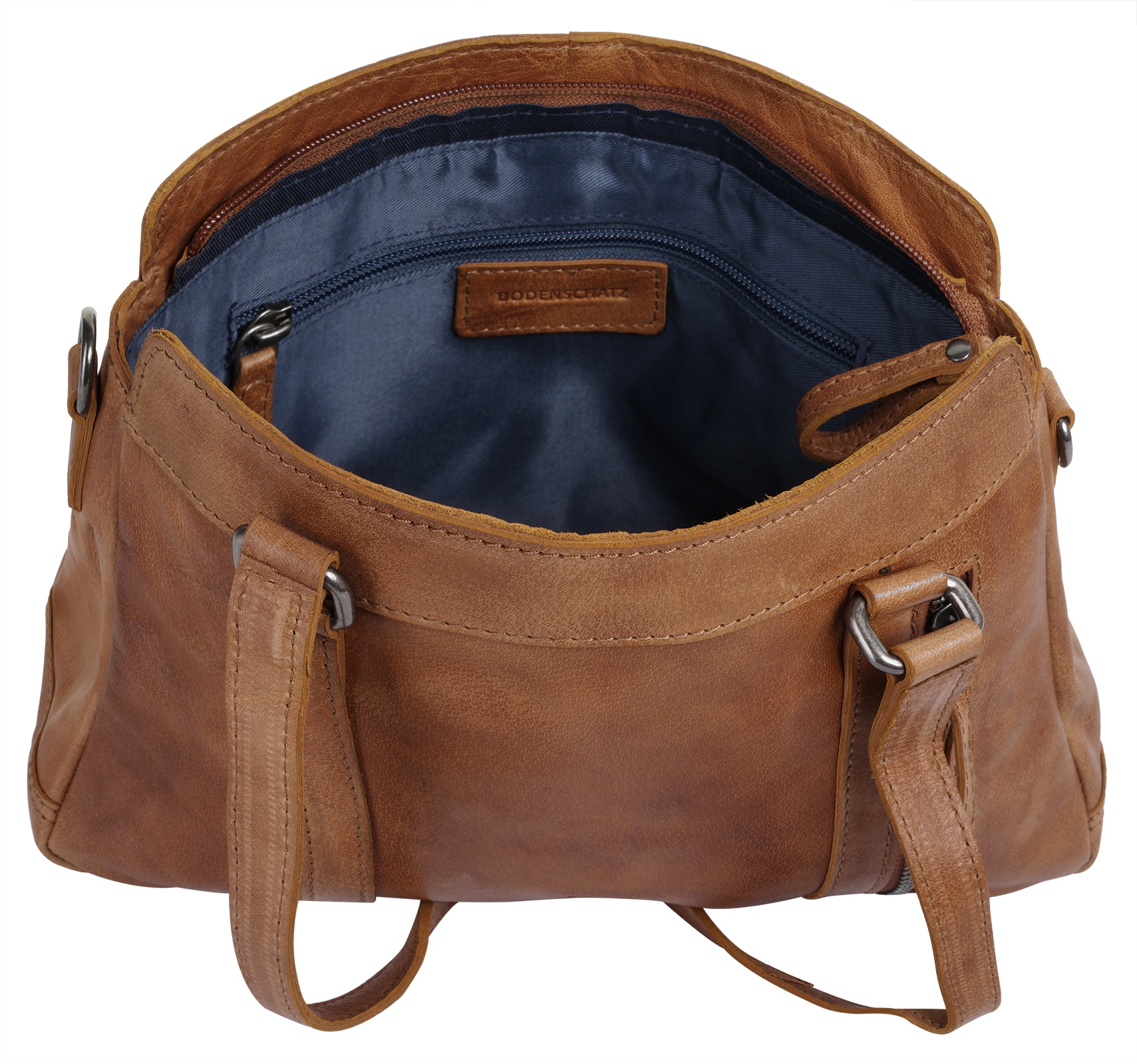 BODENSCHATZ Umhängetasche echt Leder
