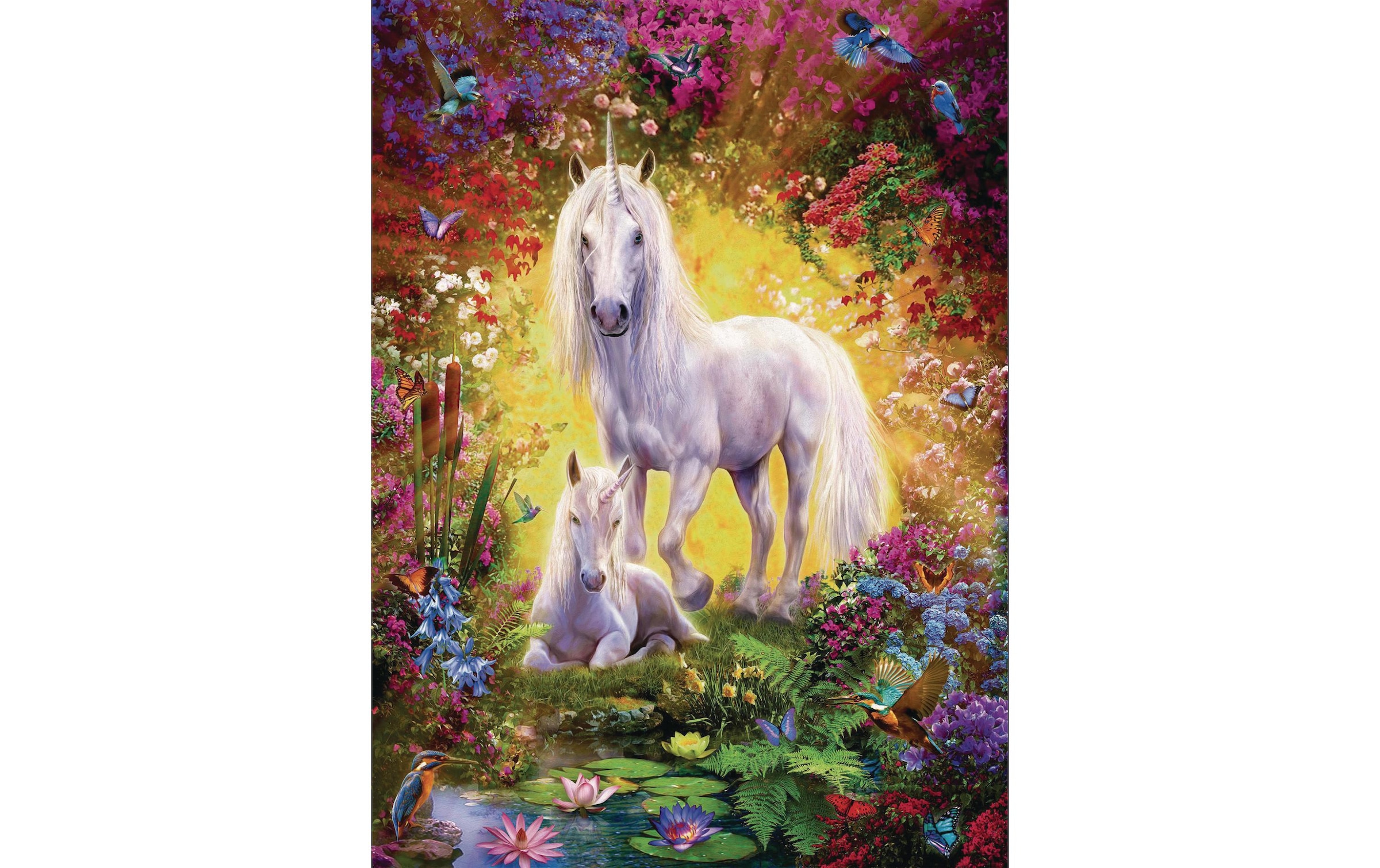 Ravensburger Puzzle »Einhorn mit Fohlen«