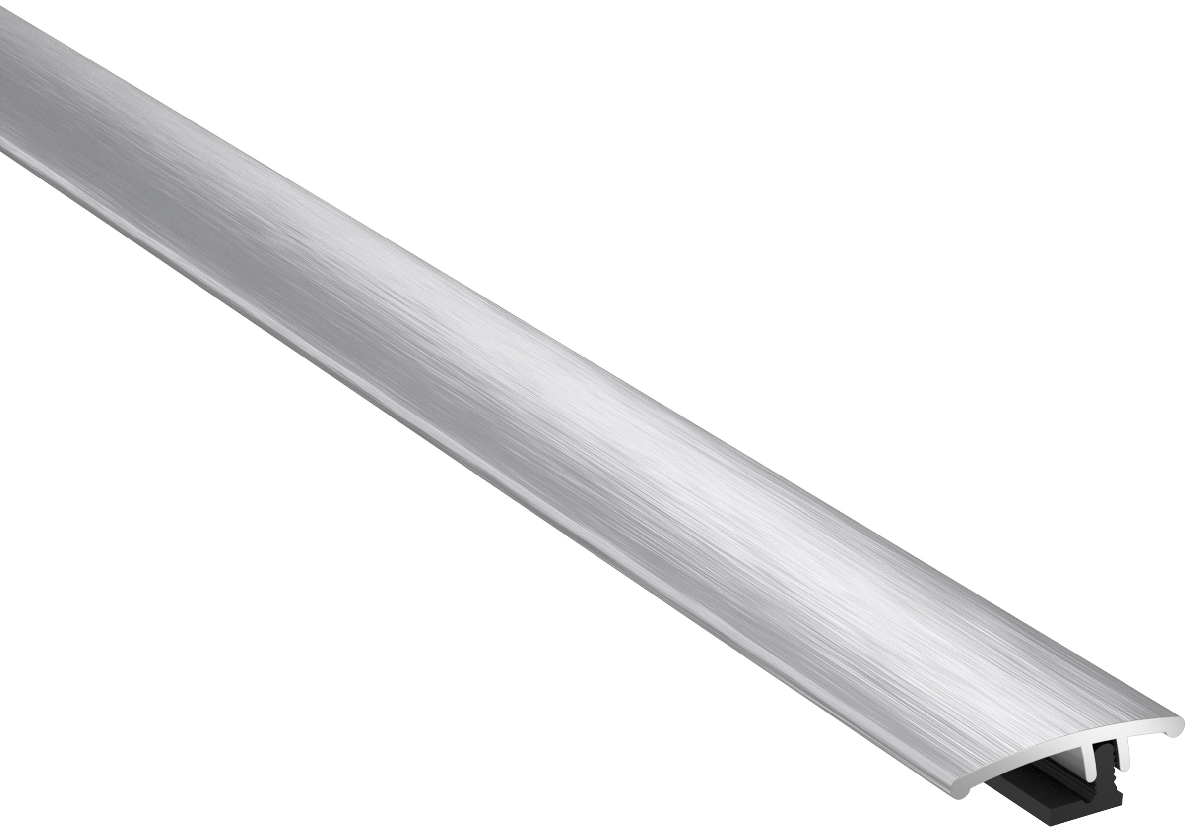 Image of Arbiton Übergangsprofil »PRO DUO 22 Optik Edelstahl«, (1 St.), matt, 22 mm x 93 cm für Schraub- & Steckmontage (2-teilig) bei Ackermann Versand Schweiz