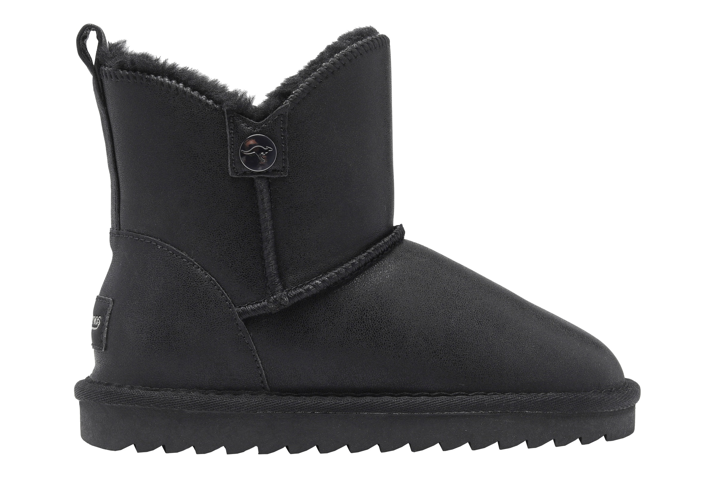 Image of KangaROOS Schlupfboots "K-UK SILVERY" Winterschuhe, Winterboots, Snowboots, Schlupfstiefel