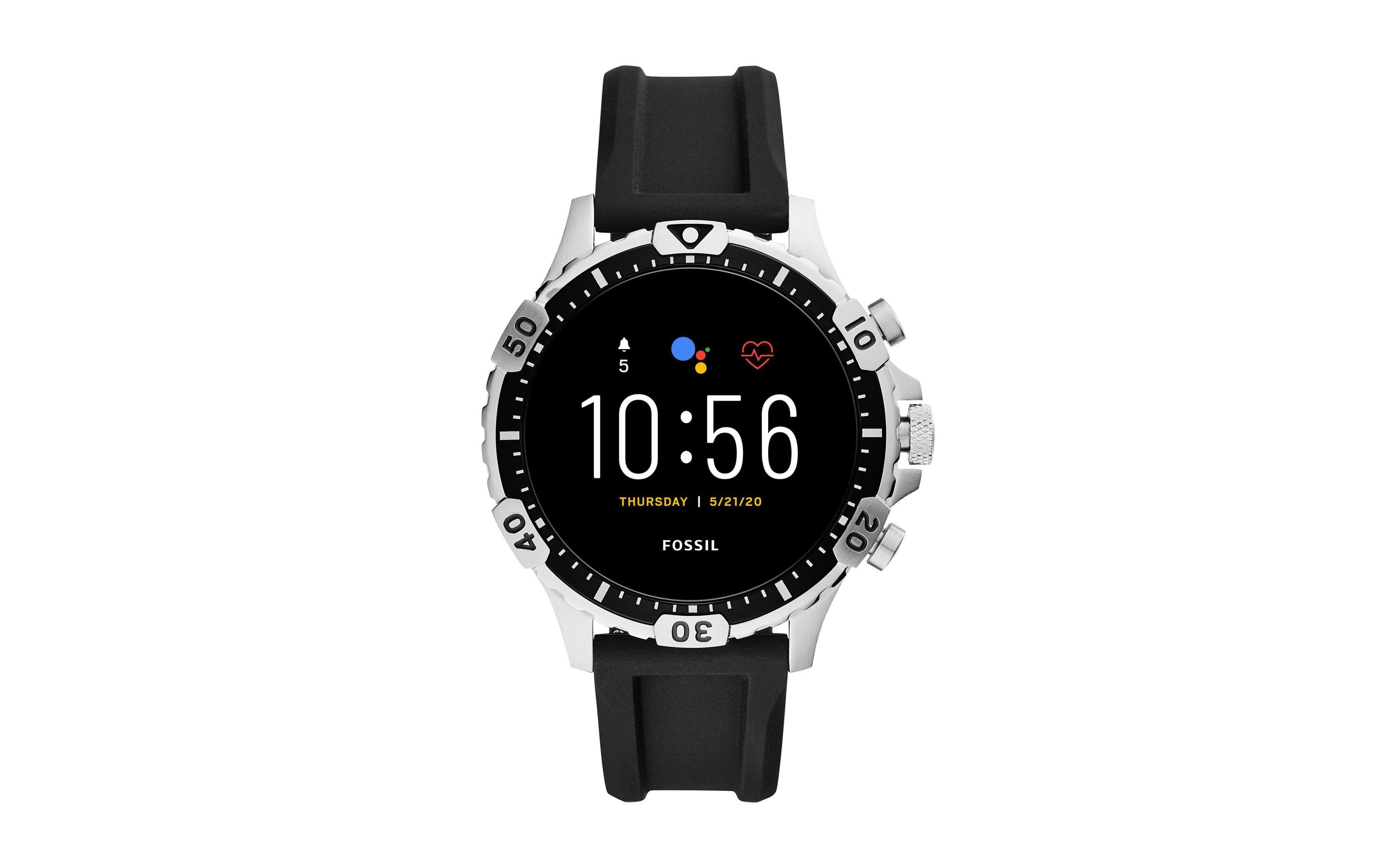Image of Fossil Smartwatches Smartwatch »Garrett HR FTW4041«, (Wear OS by Google) bei Ackermann Versand Schweiz