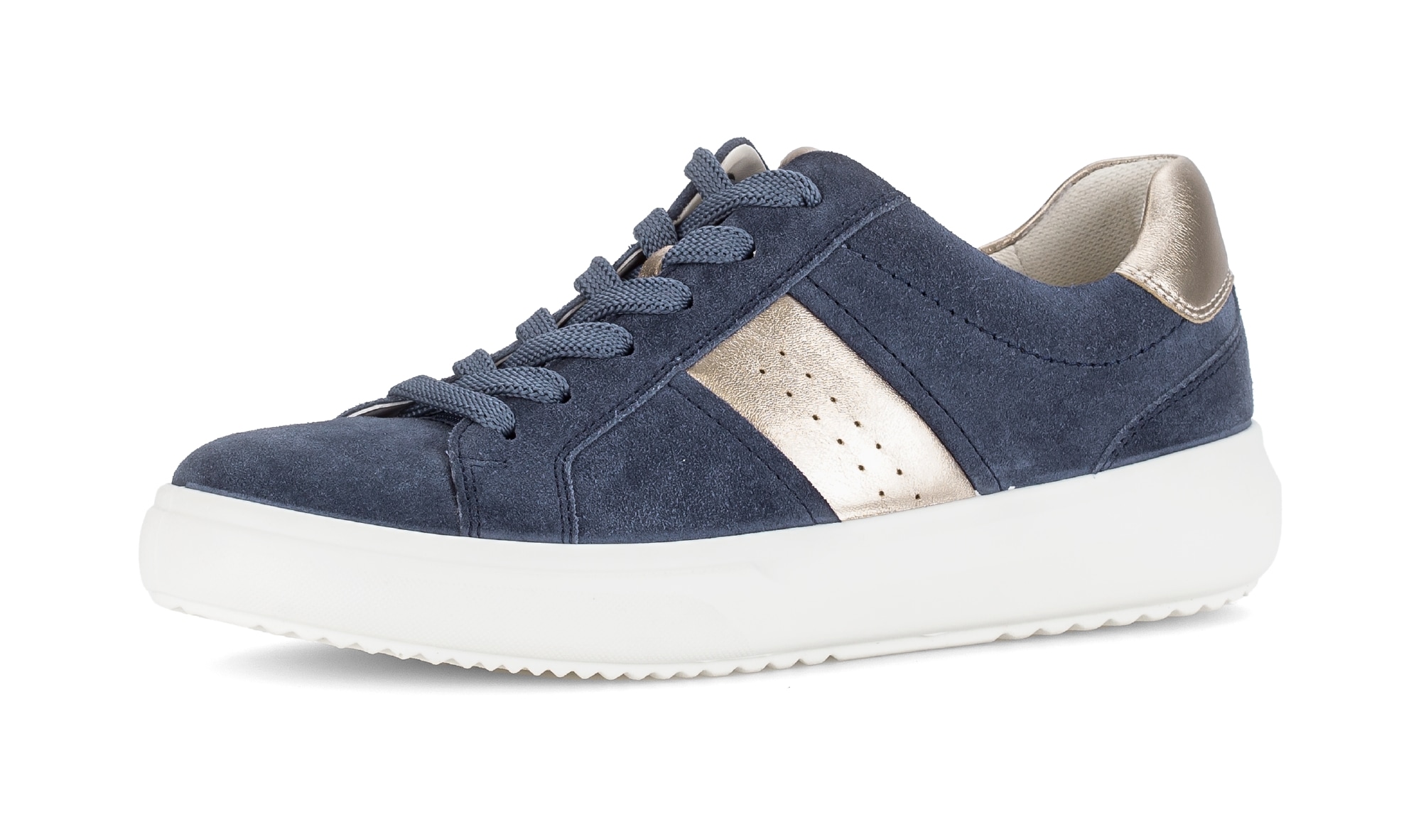 Image of Gabor Plateausneaker, Freizeitschuh, Halbschuh, Schnürschuh mit weichem Schaftrand